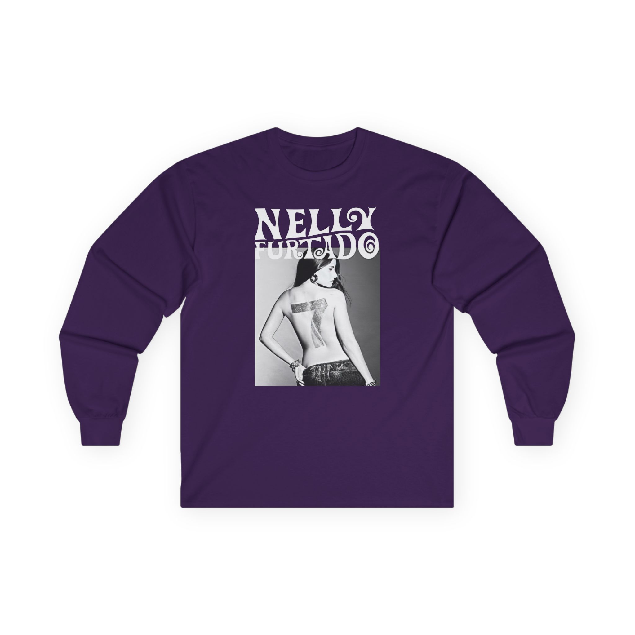Nelly Furtado 7 Album Unisex Ultra Cotton Long Sleeve Tee