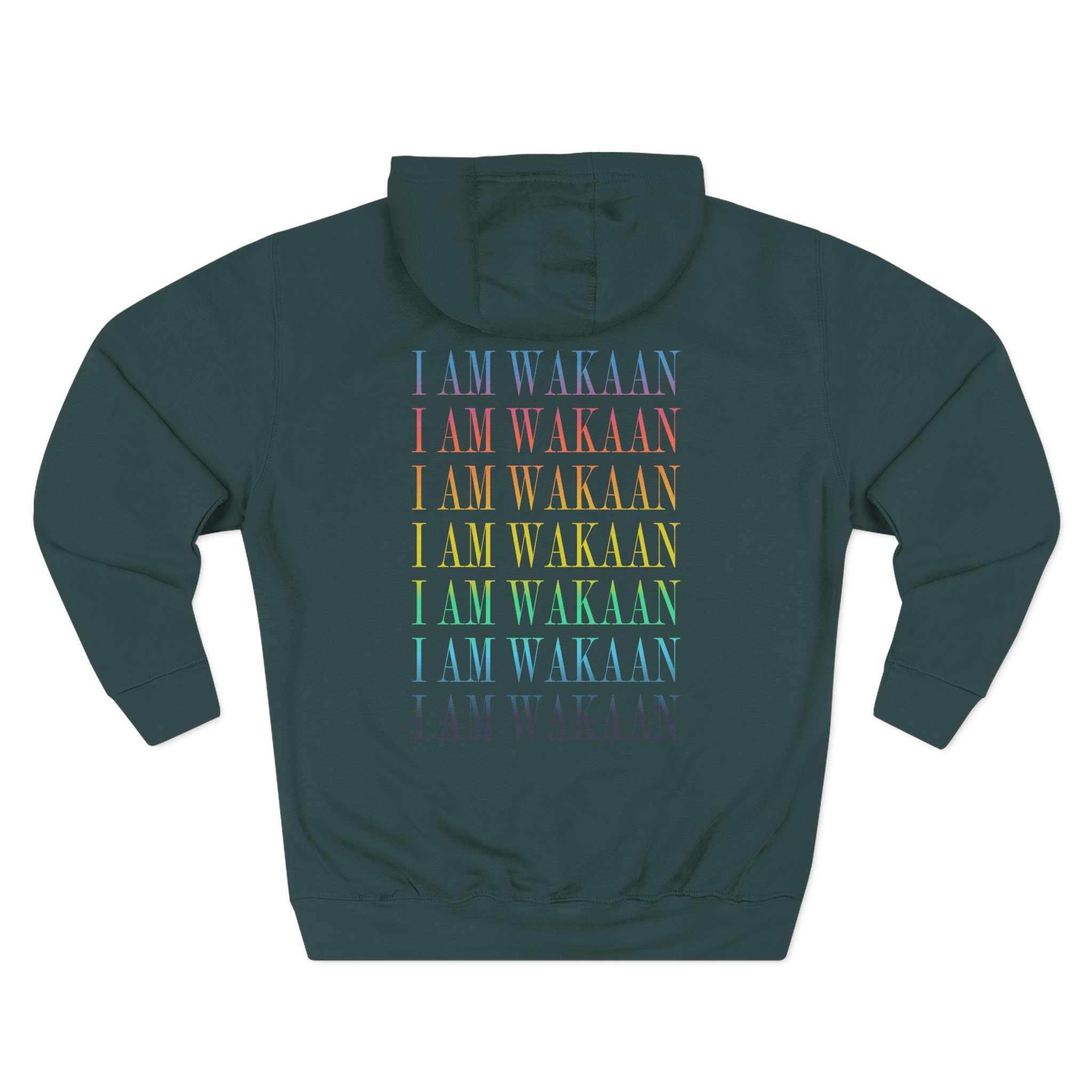 Liquid Stranger I Am Wakaan Three-Panel Fleece Hoodie