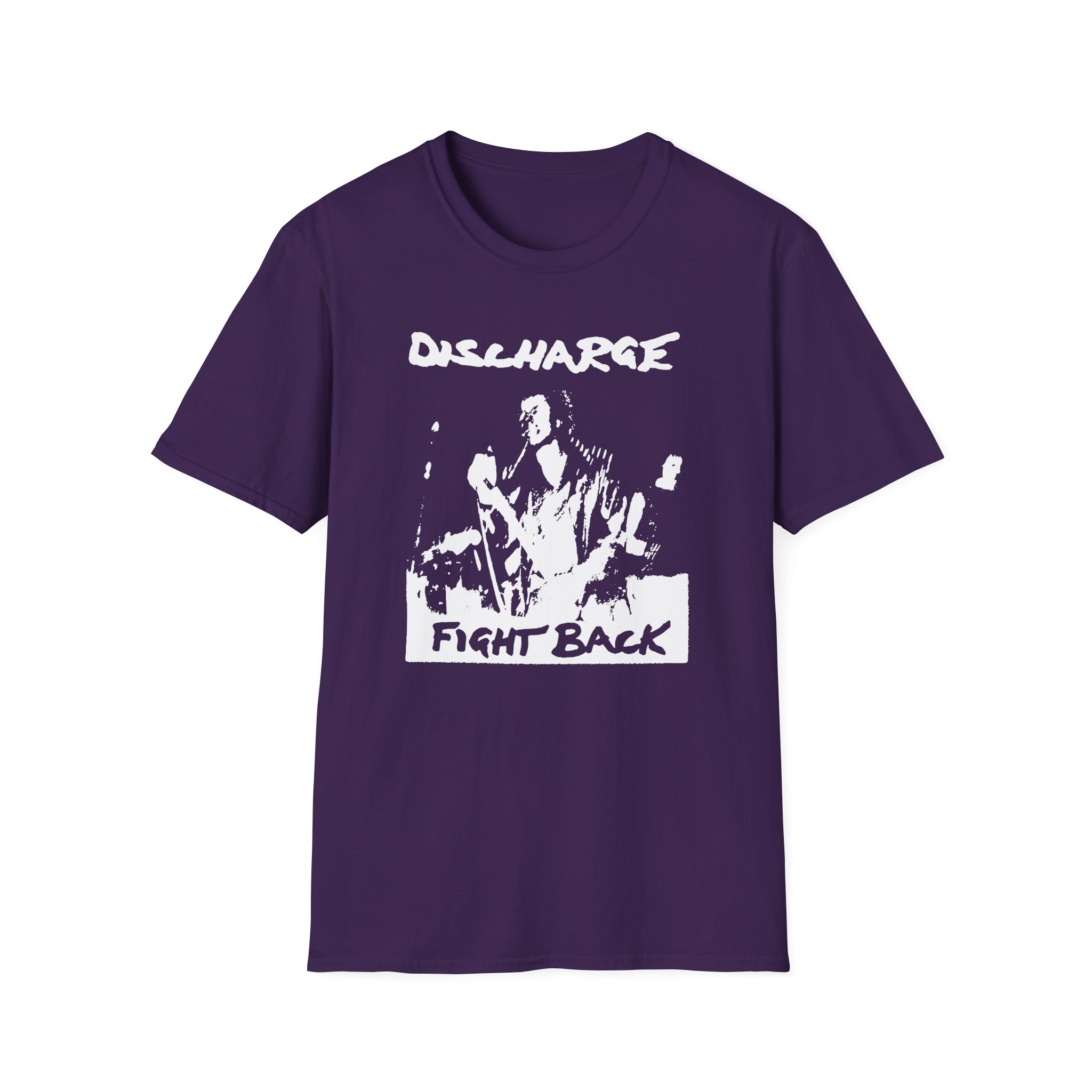 Discharge Fight Back Unisex Softstyle T-Shirt