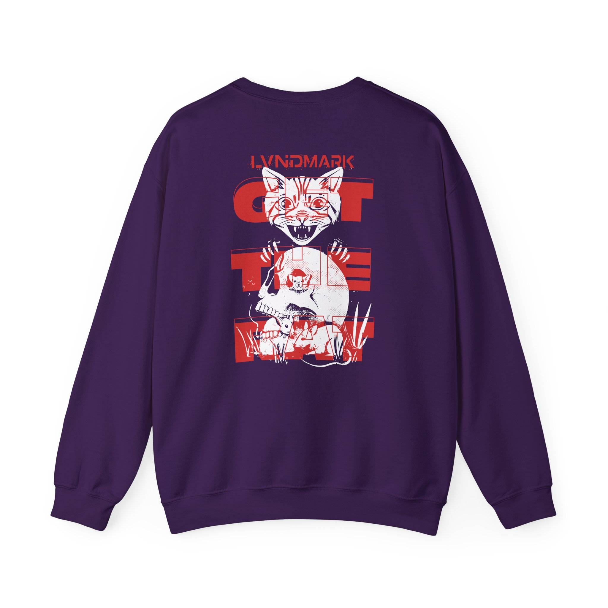 Lvndmark Get The Rat Unisex Heavy Blendâ„¢ Crewneck Sweatshirt