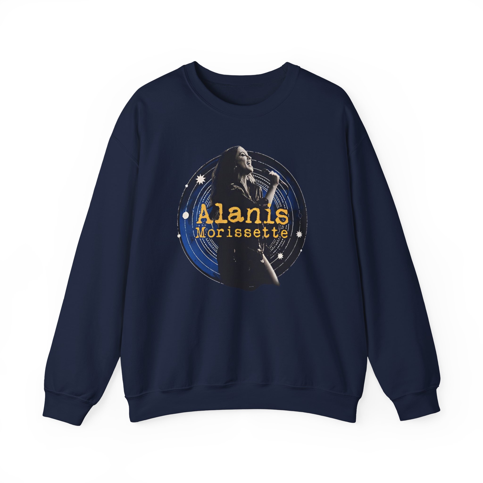 Alanis Morissette Unisex Heavy Blend Crewneck Sweatshirt