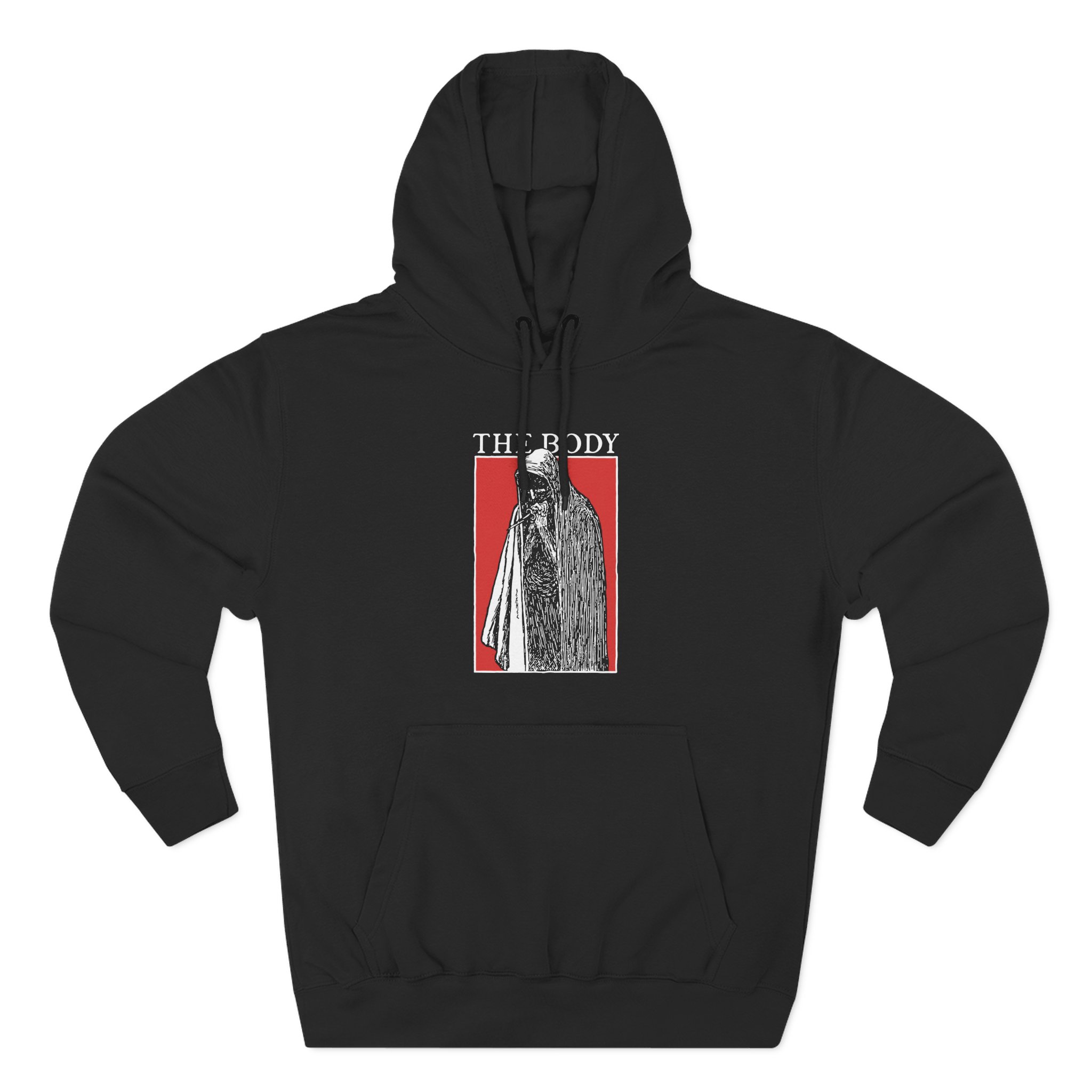 The Body Forfeit Three-Panel Fleece Hoodie