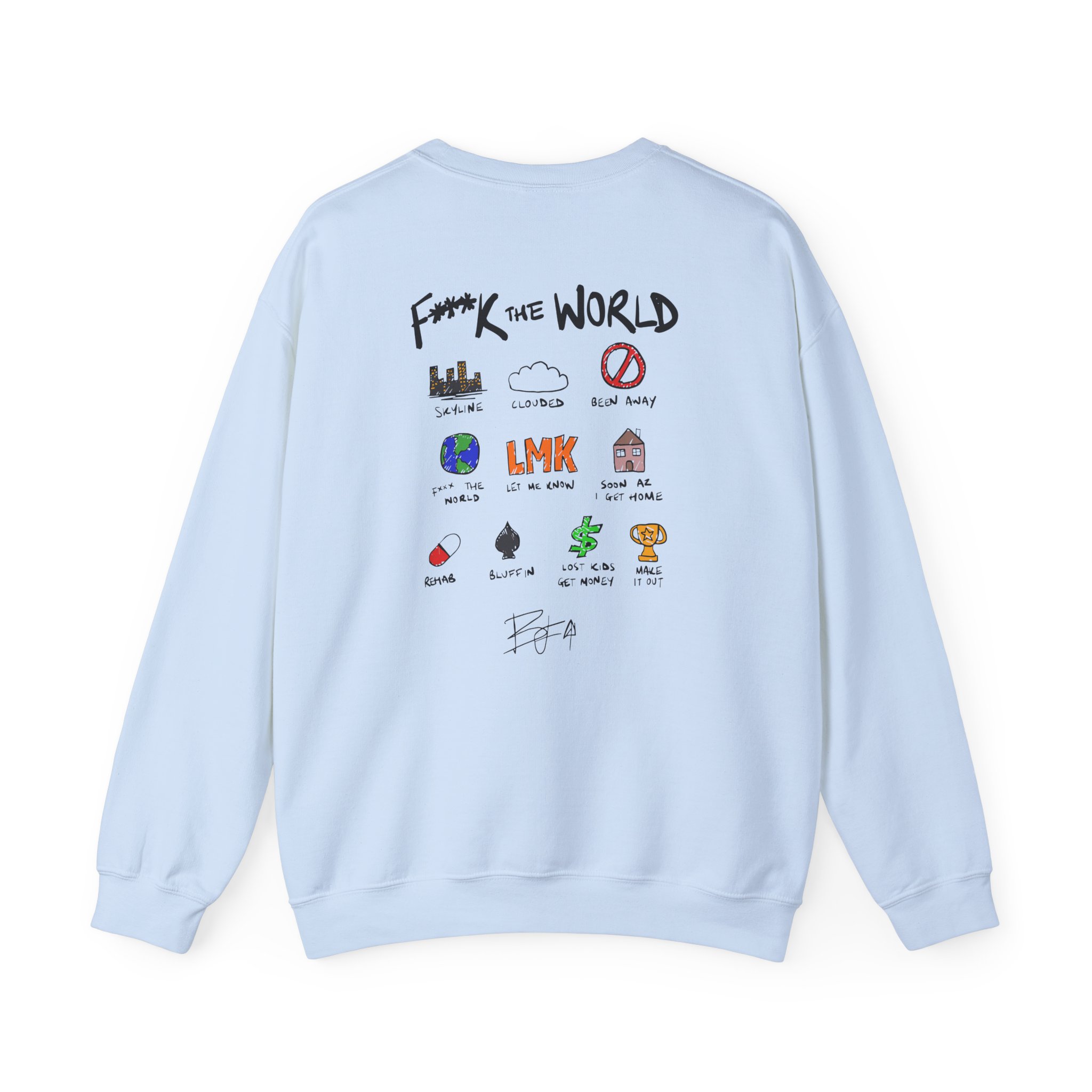 Brent Faiyaz Ftw Notebook Unisex Heavy Blendâ„¢ Crewneck Sweatshirt