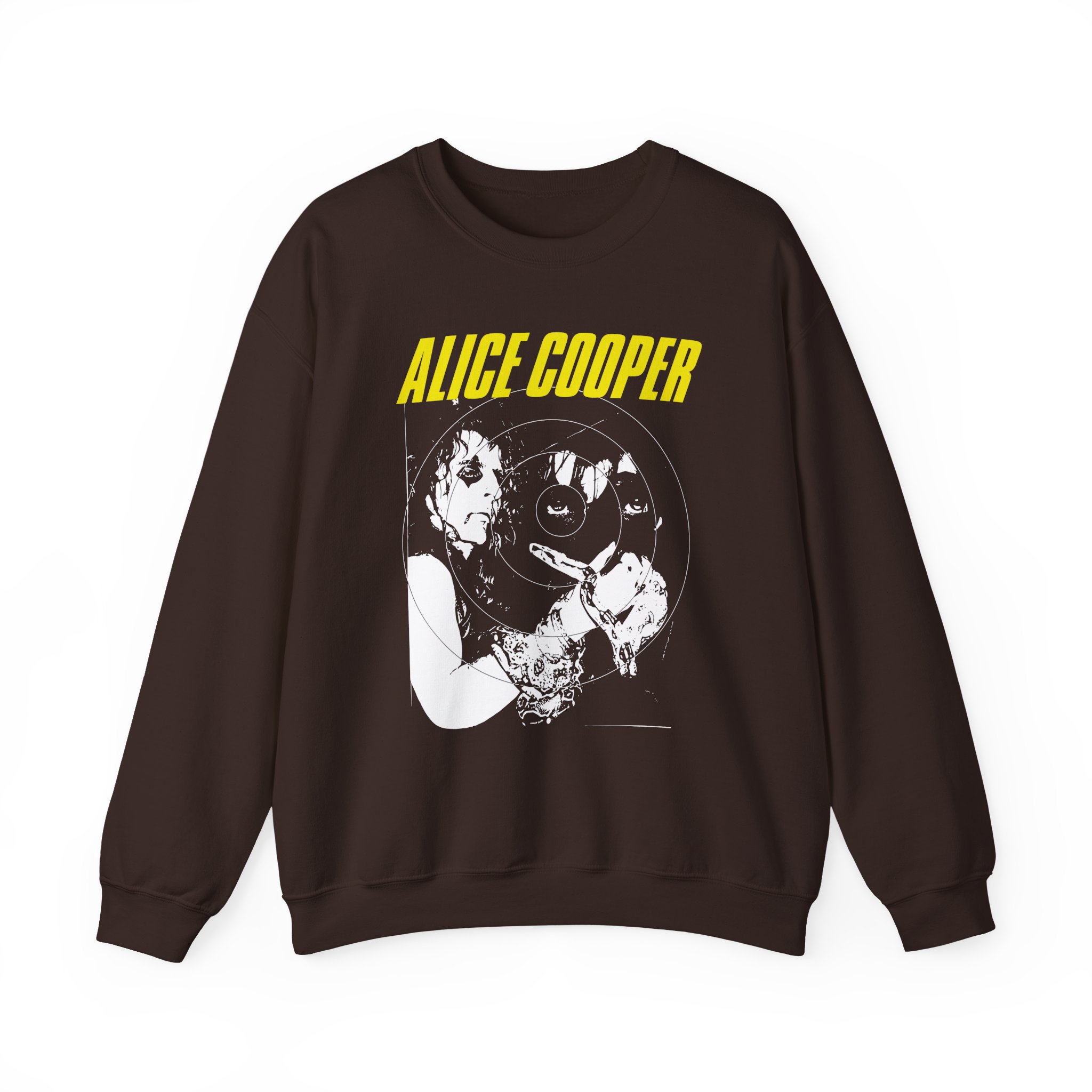 Alice Cooper Radial Horror Unisex Heavy Blendâ„¢ Crewneck Sweatshirt