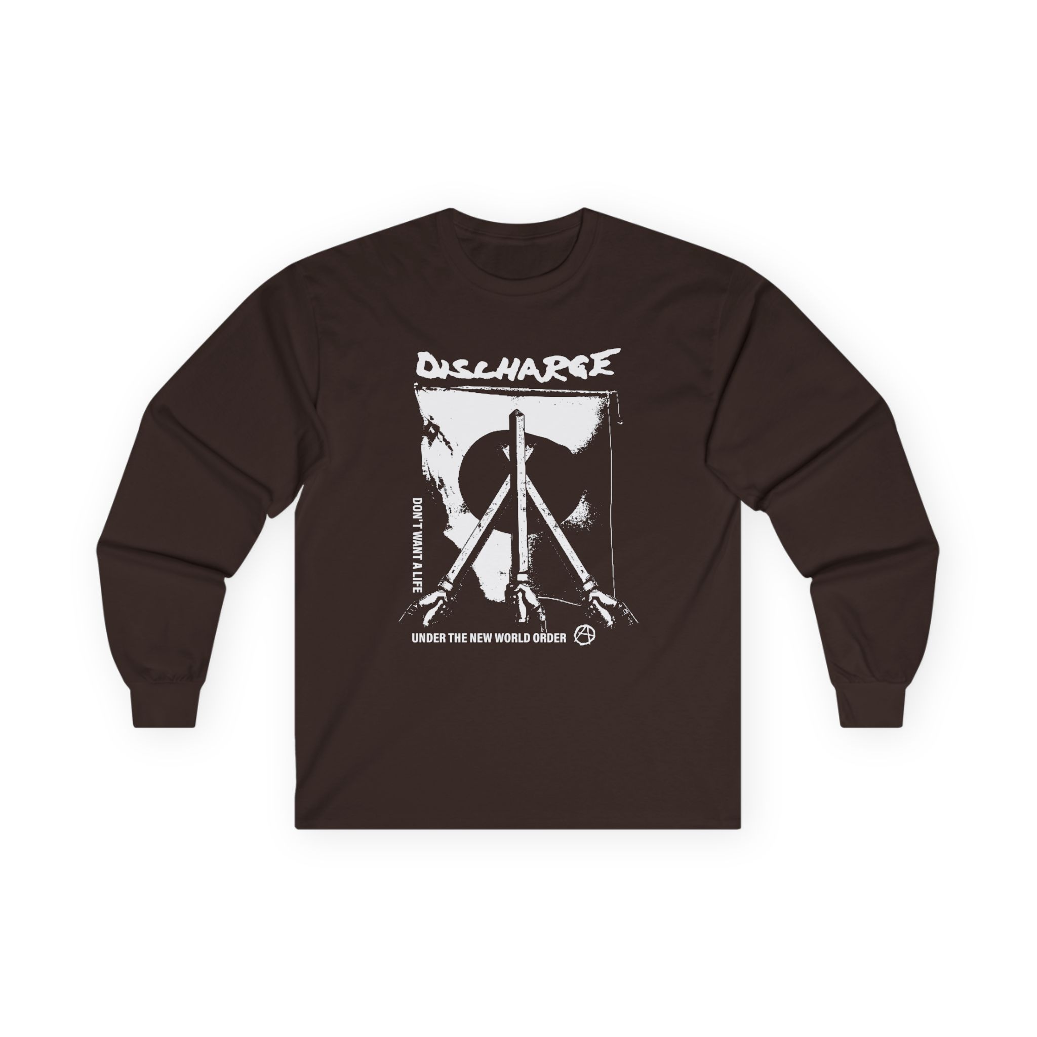 Discharge New World Order Unisex Ultra Cotton Long Sleeve Tee