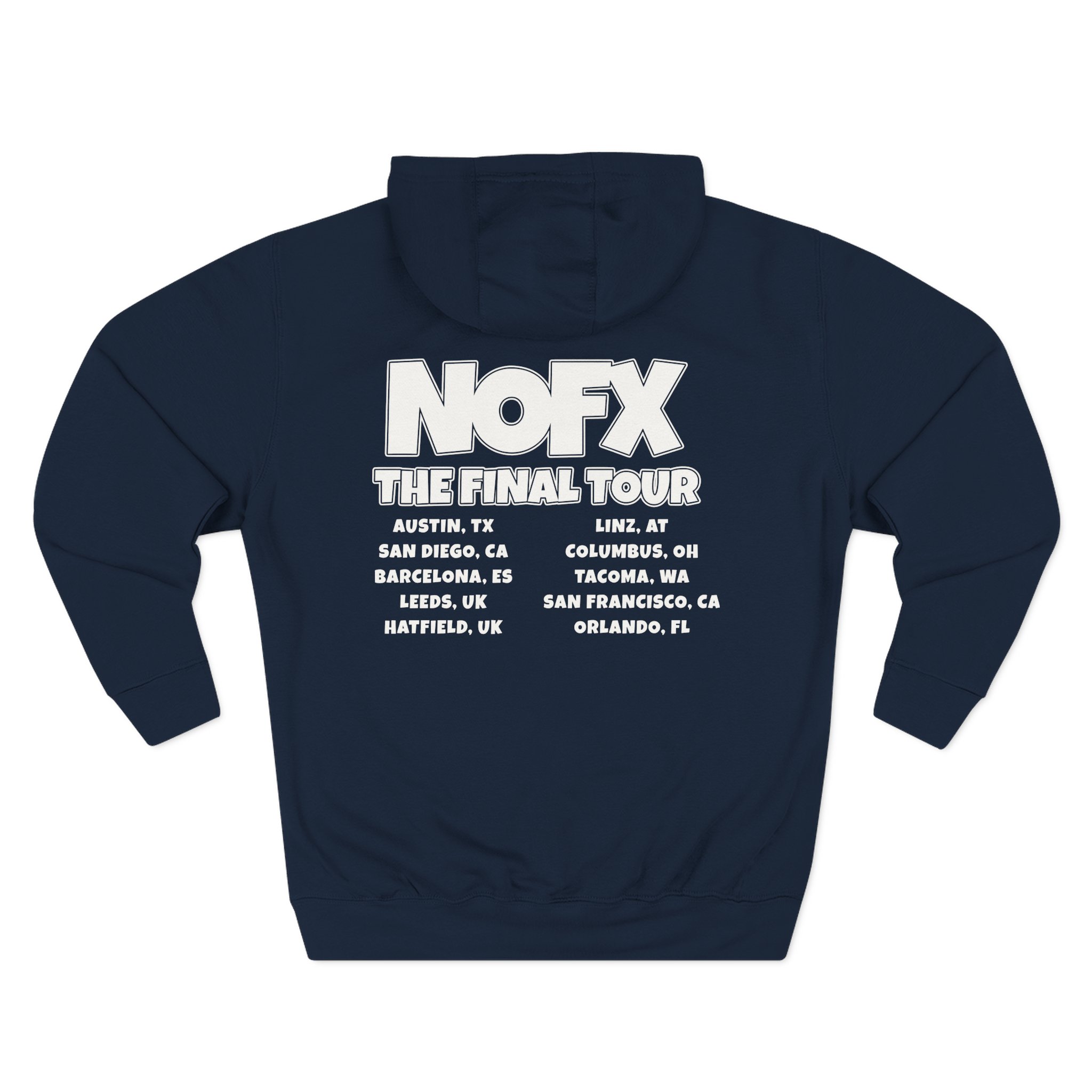 Nofx Lollipop Guy Three-Panel Fleece Hoodie