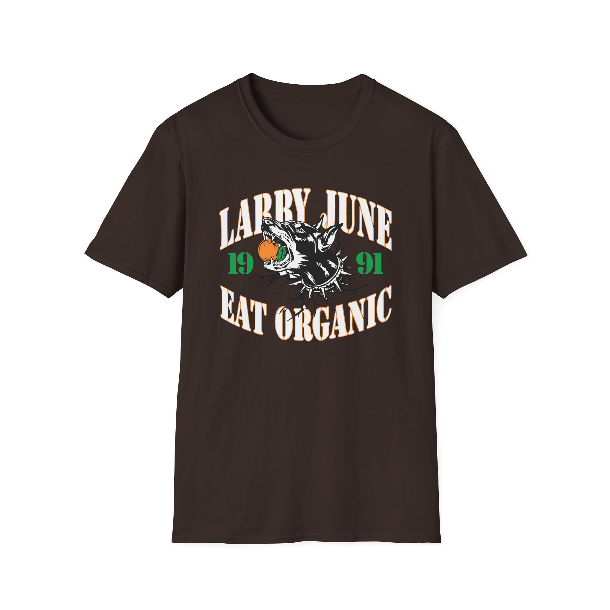 Larry June Eat Organic Unisex Softstyle T-Shirt