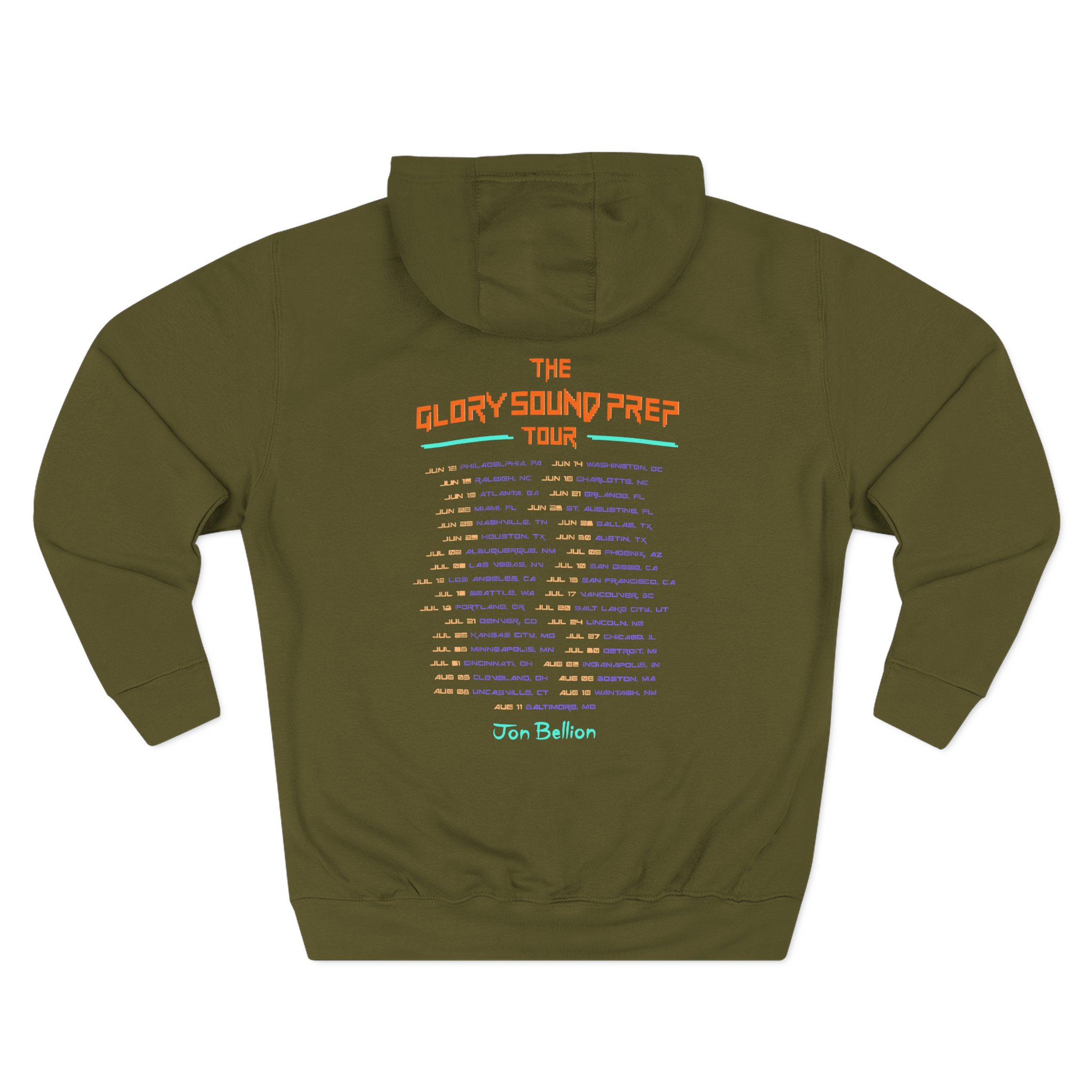 Jon Bellion Glory Sound Prep Three-Panel Fleece Hoodie