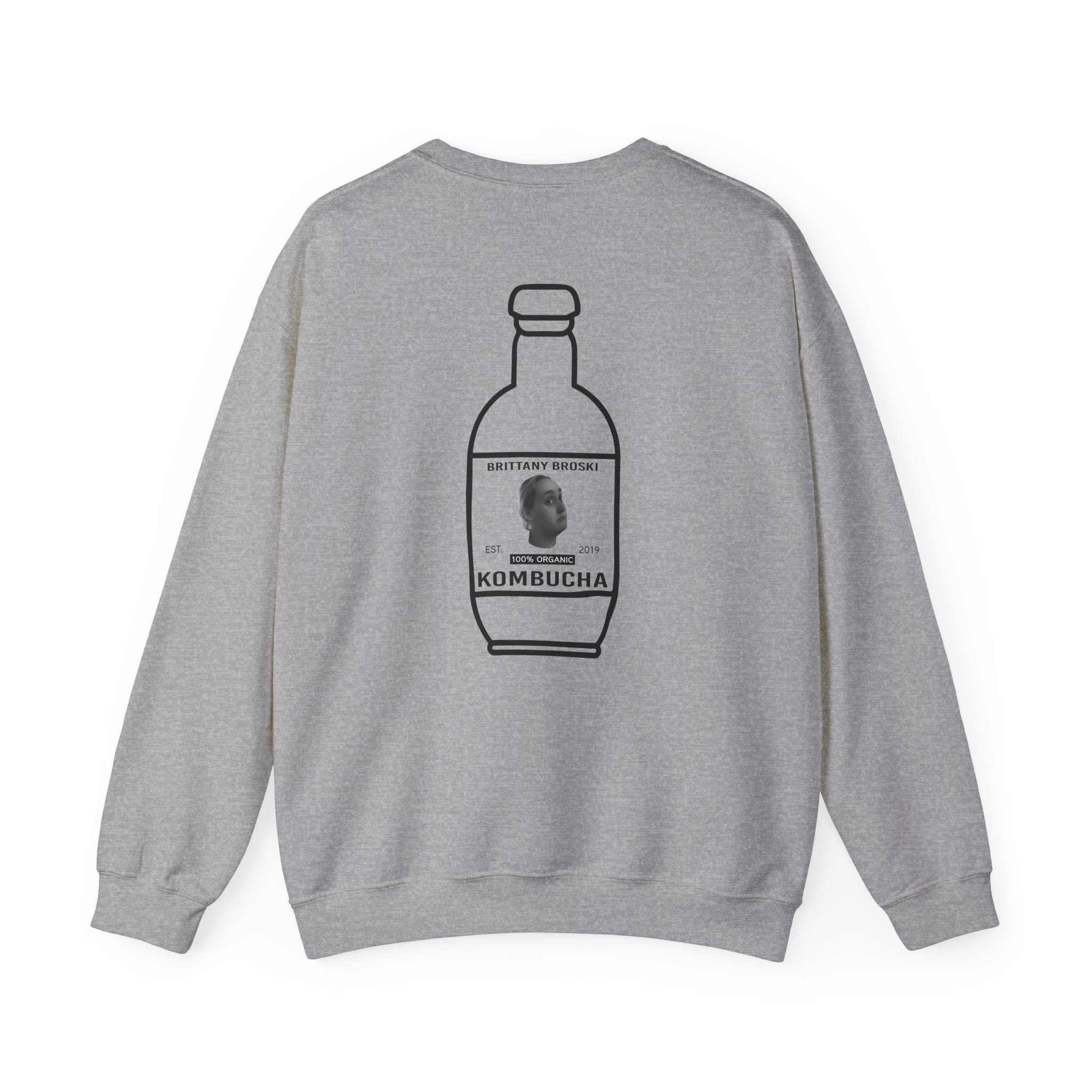 Broski Report Kombucha Unisex Heavy Blendâ„¢ Crewneck Sweatshirt