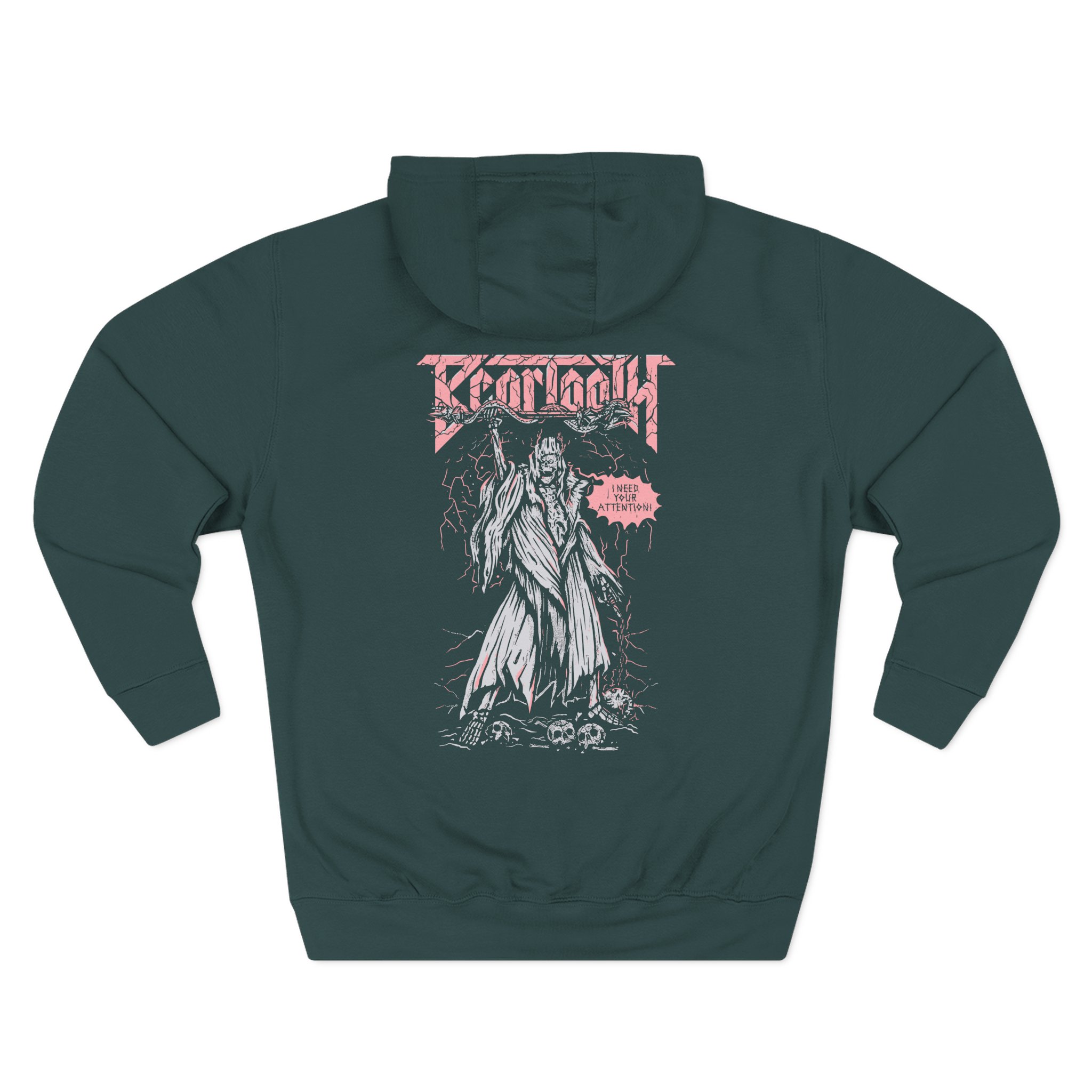 Beartooth Barry Comics Three-Panel Fleece Hoodie
