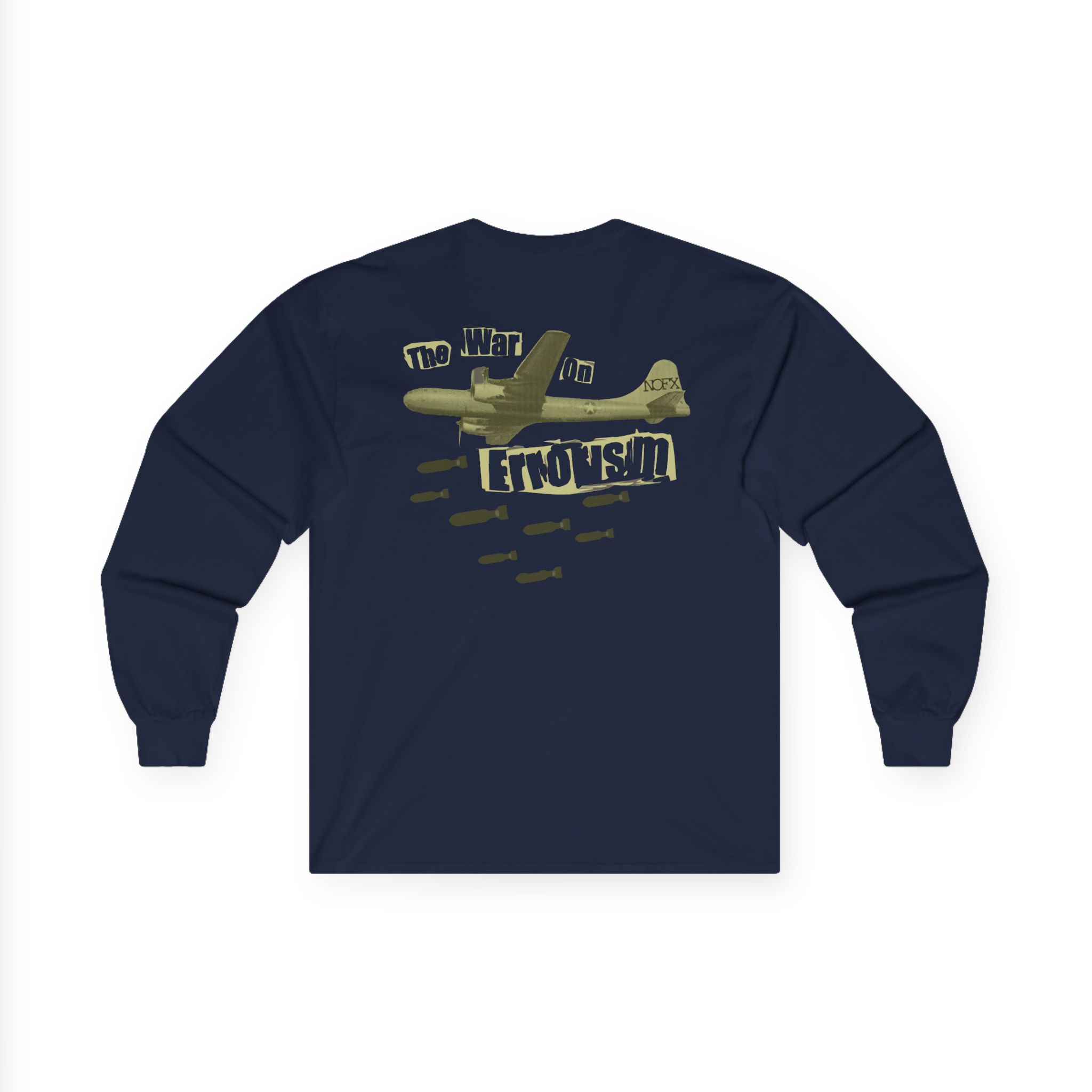 Nofx Dropping Bombs Unisex Ultra Cotton Long Sleeve Tee