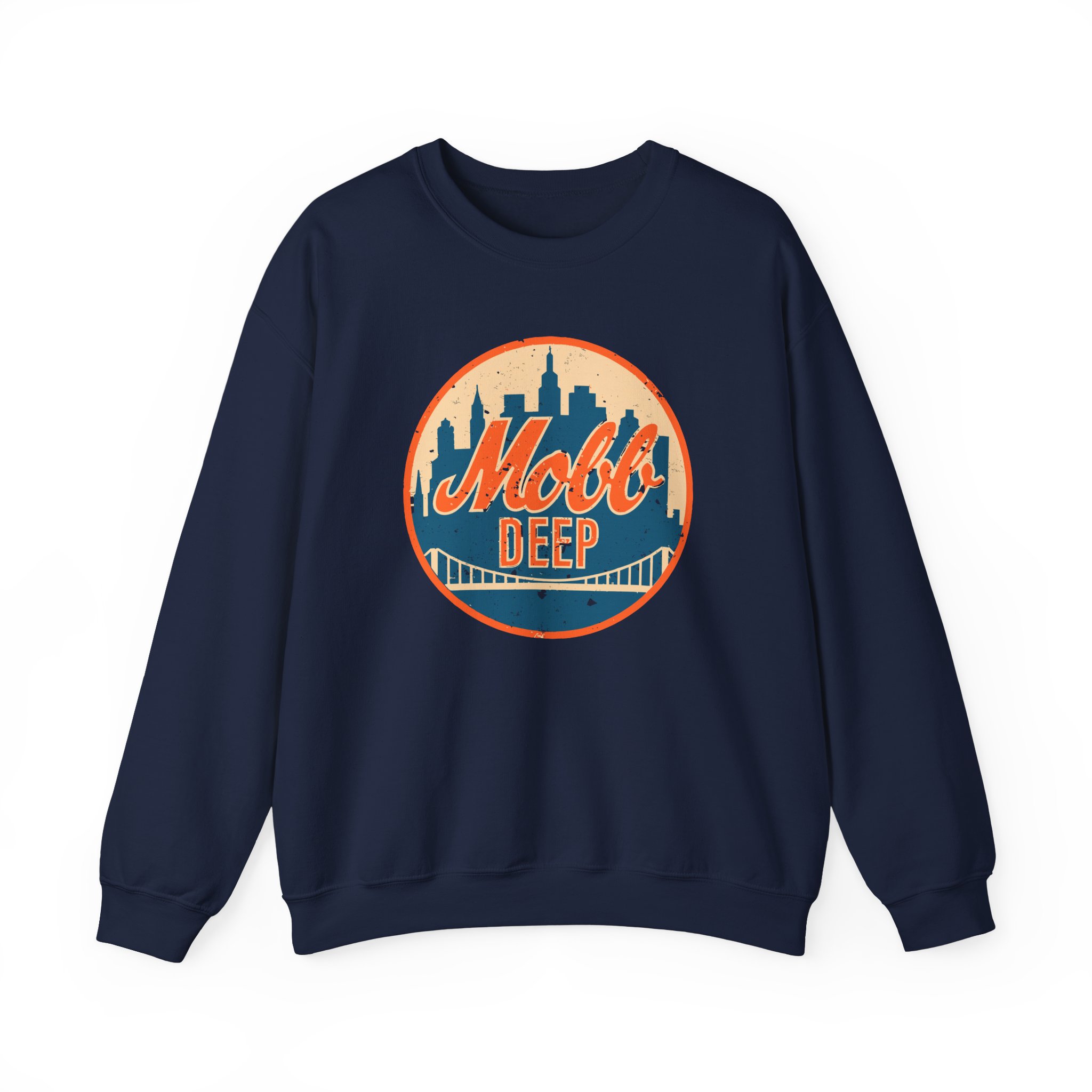 Mobb Deep Queens New York Unisex Heavy Blendâ„¢ Crewneck Sweatshirt