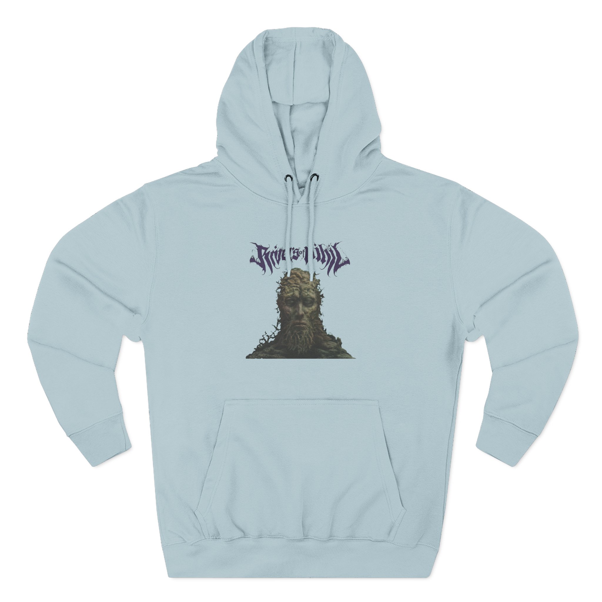 Rivers of Nihil Where Owls Know My Name Three-Panel Fleece Hoodie