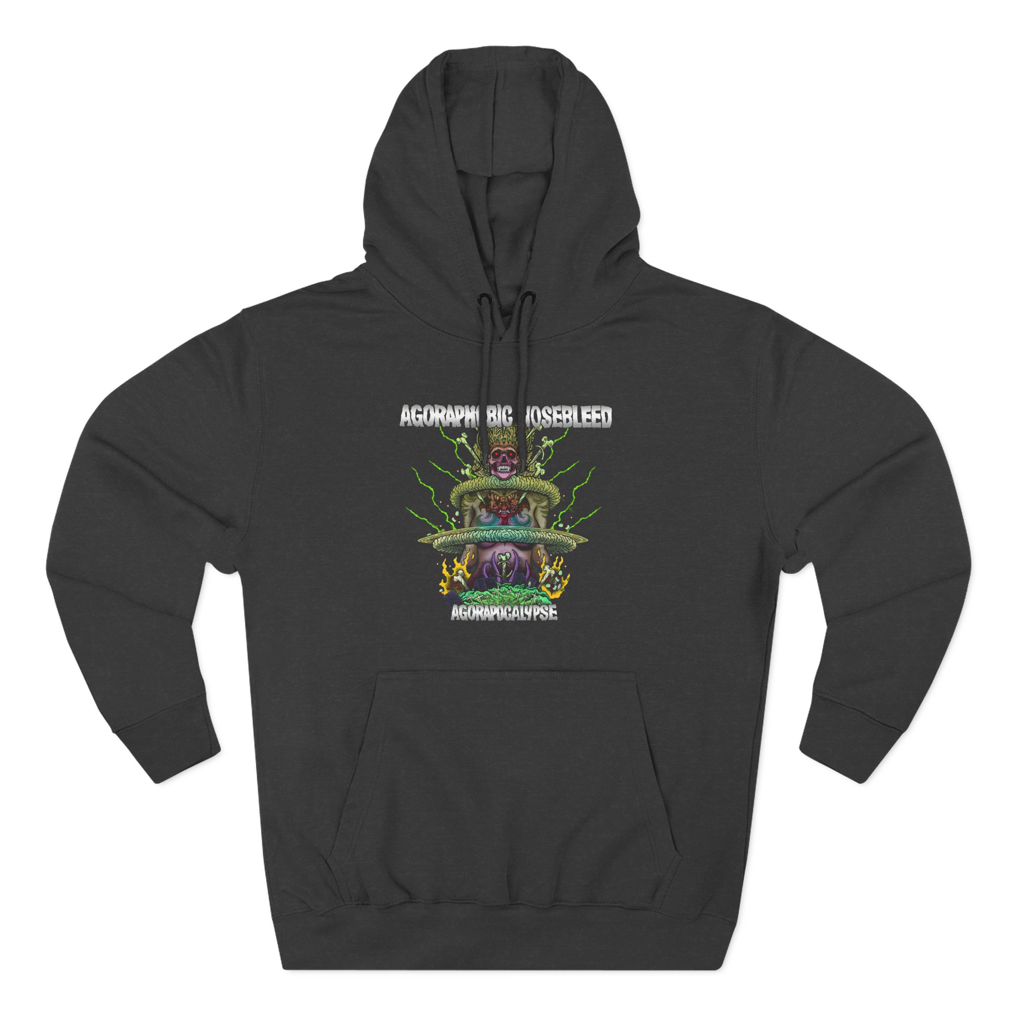 Agoraphobic Nosebleed Agorapocalypse Three-Panel Fleece Hoodie