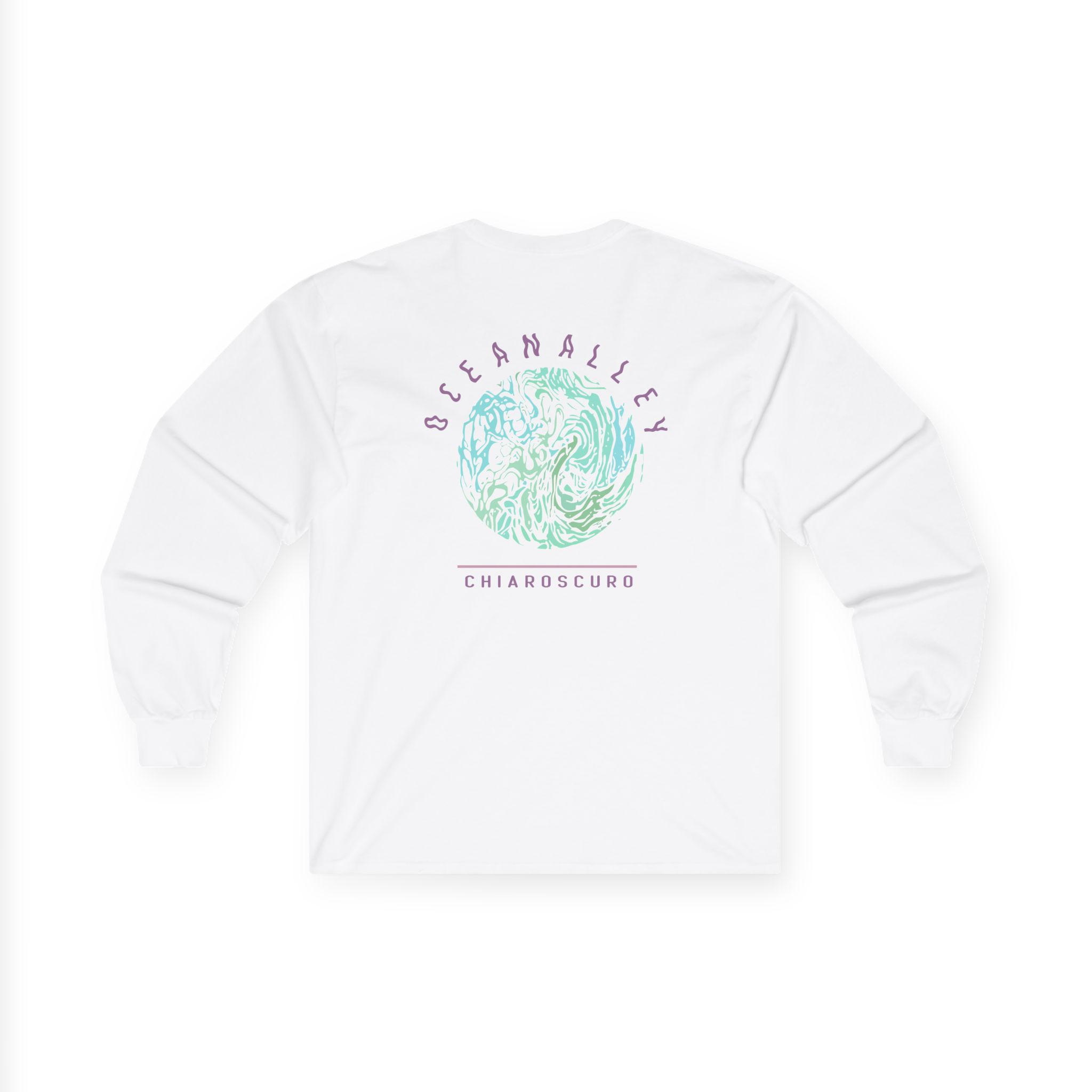Ocean Alley Chiaroscuro Logo Unisex Ultra Cotton Long Sleeve Tee