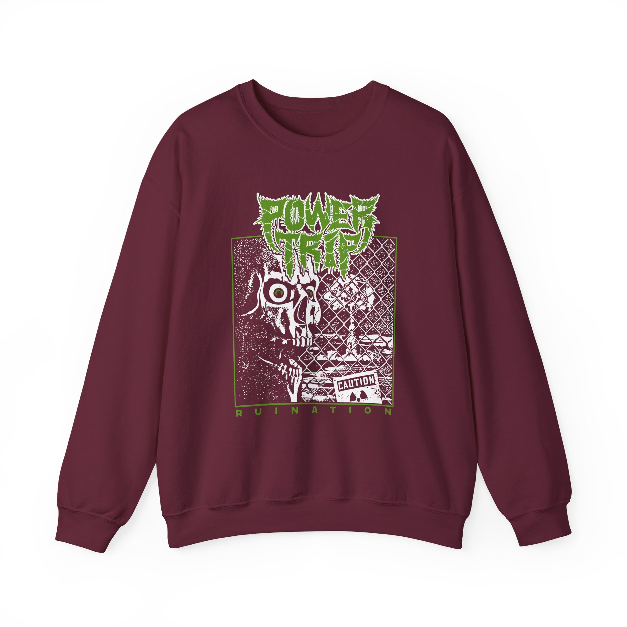 Power Trip Ruination Unisex Heavy Blendâ„¢ Crewneck Sweatshirt