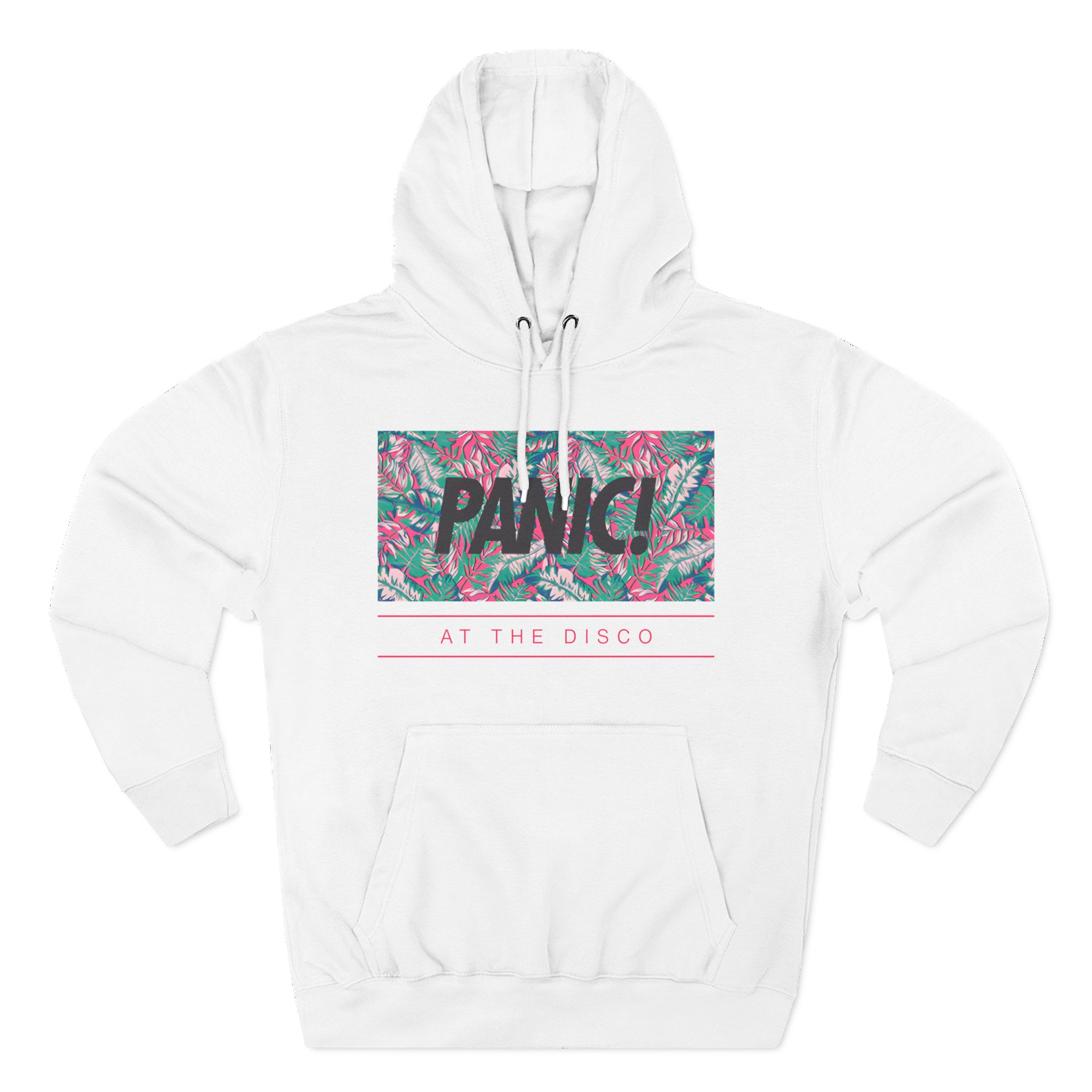 Panic at the Disco Floral Three-Panel Fleece Hoodie