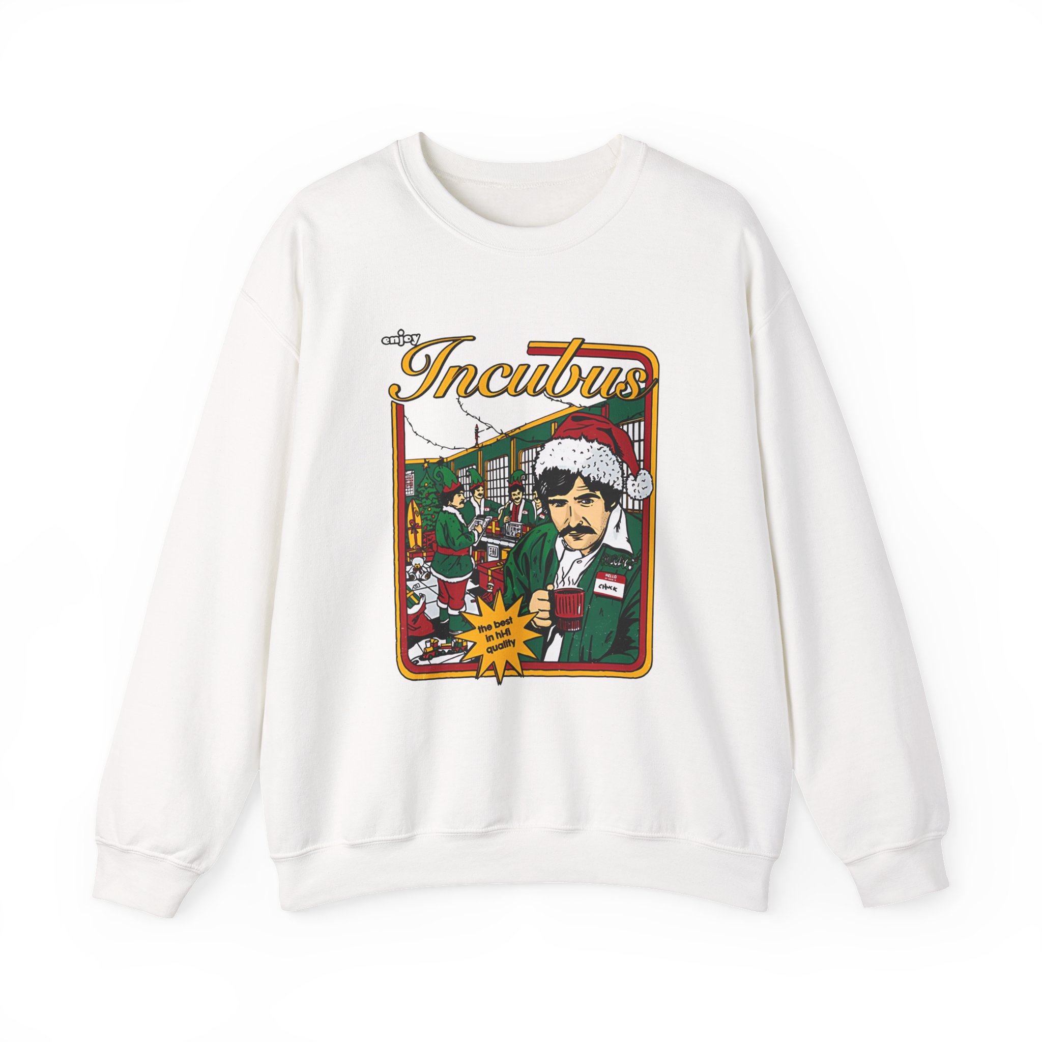 Incubus Santa Chuck Workshop Unisex Heavy Blendâ„¢ Crewneck Sweatshirt