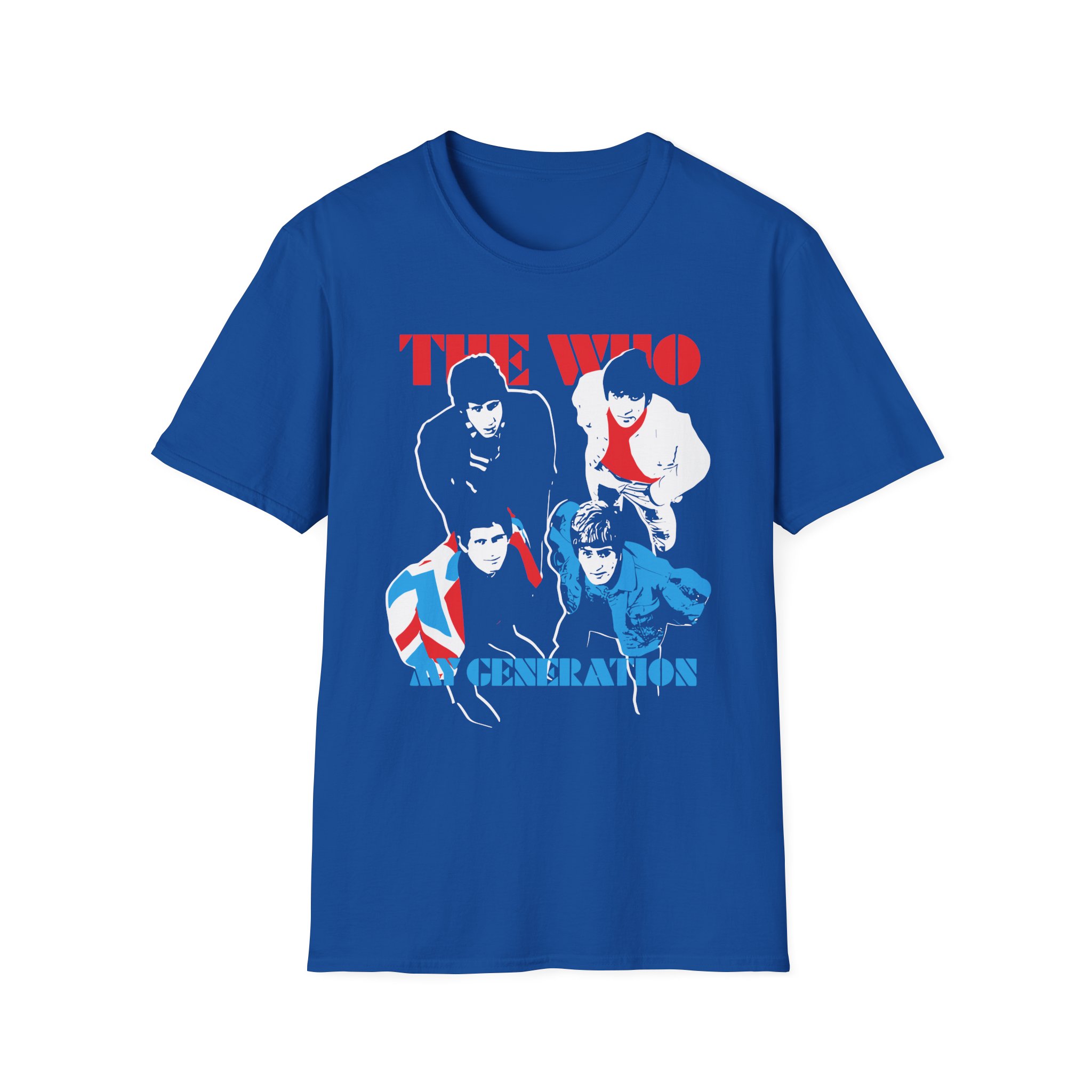 TW My Generation Album Cover Unisex Softstyle T-Shirt