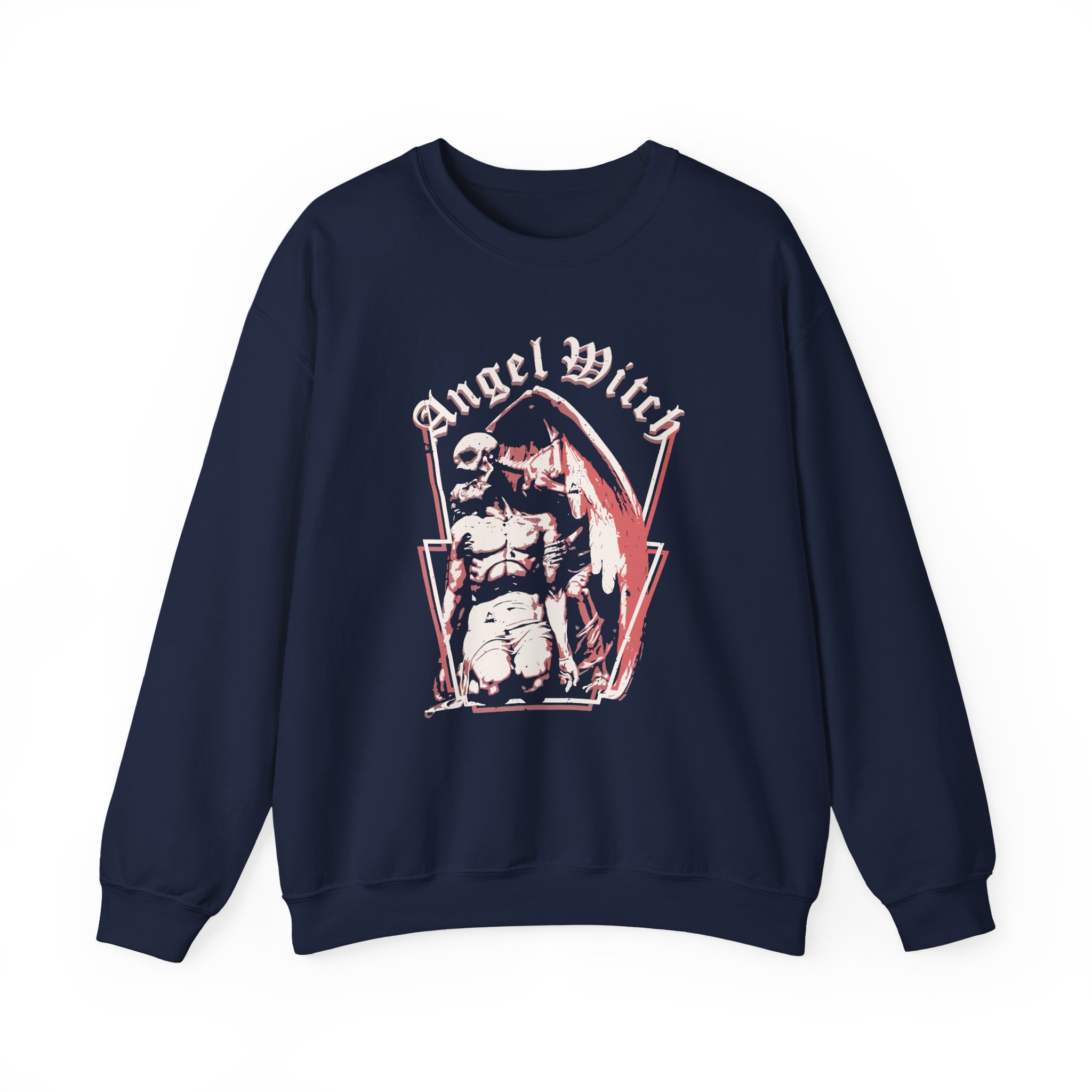 Angel Witch Angel of Death Unisex Heavy Blendâ„¢ Crewneck Sweatshirt