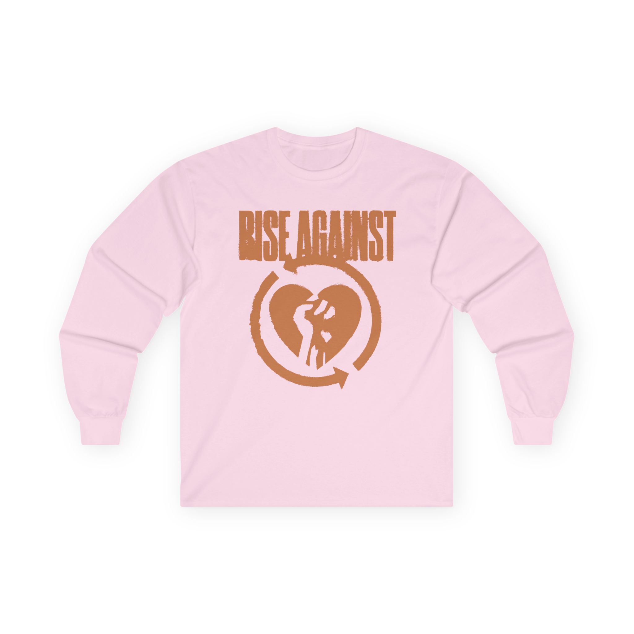 Rise Against Blurred Heartfist Unisex Ultra Cotton Long Sleeve Tee