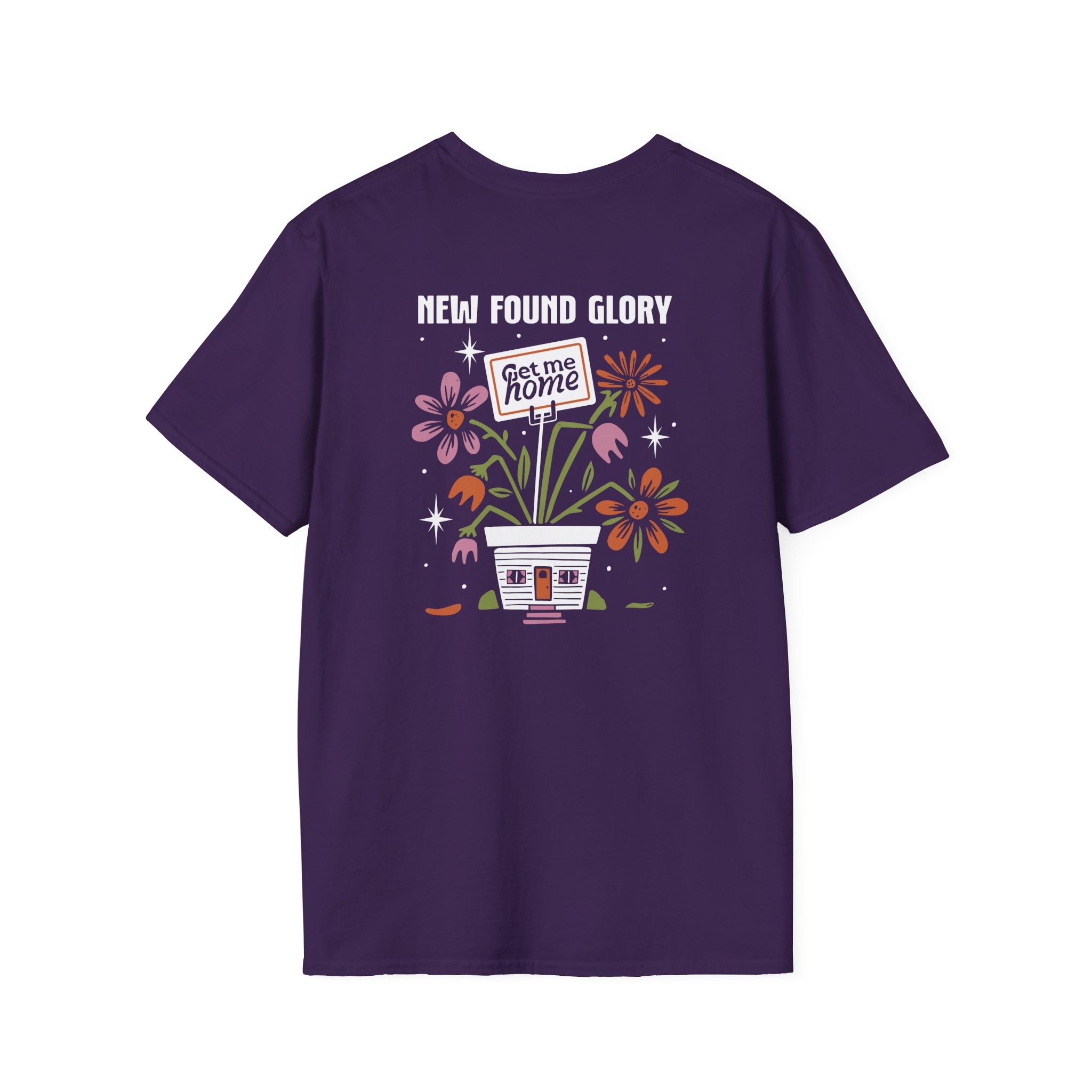 New Found Glory Get Me Home Unisex Softstyle T-Shirt