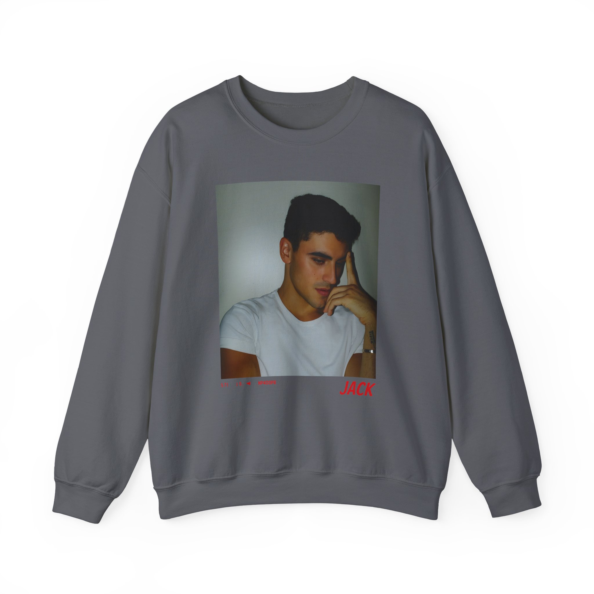 Jack Gilinsky Photo Unisex Heavy Blendâ„¢ Crewneck Sweatshirt
