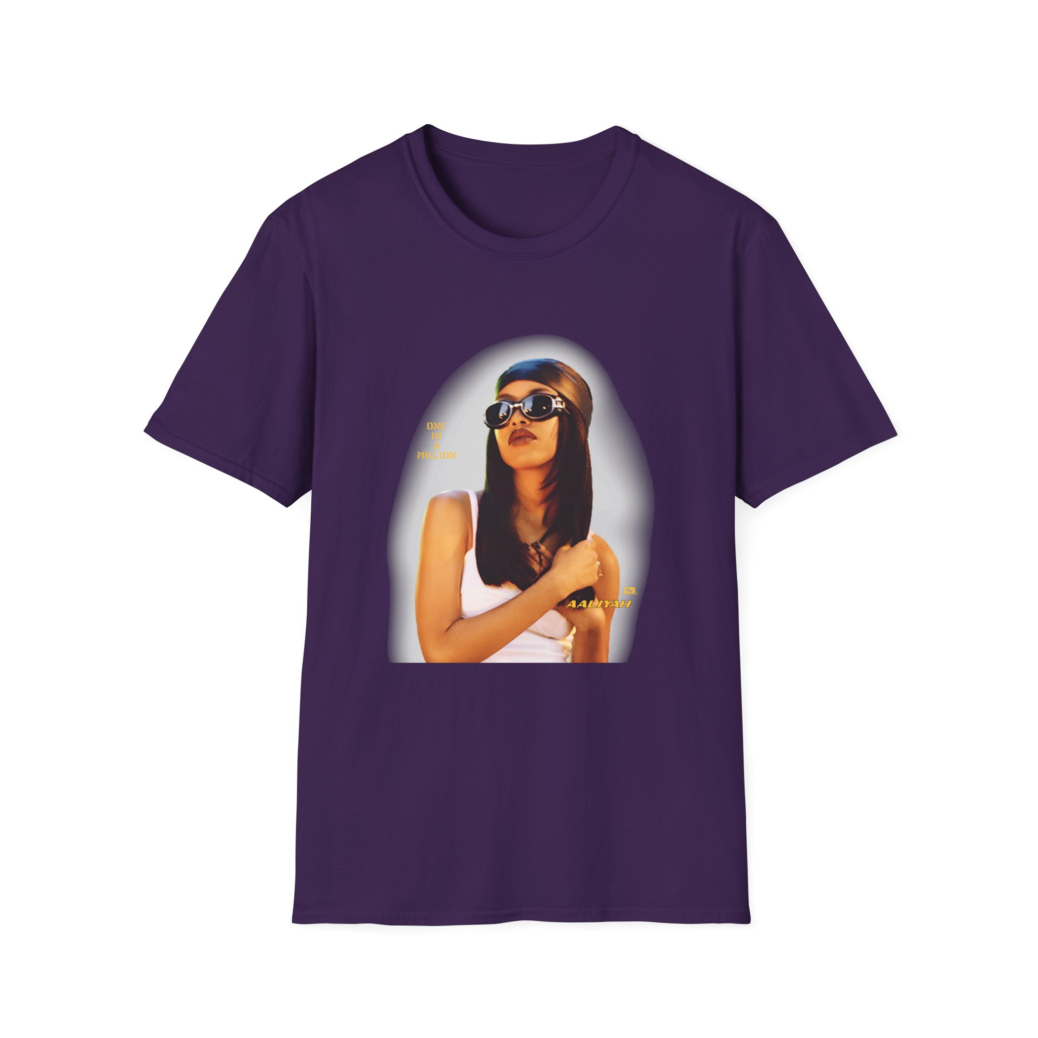 Aaliyah Oiam Portrait Unisex Softstyle T-shirt