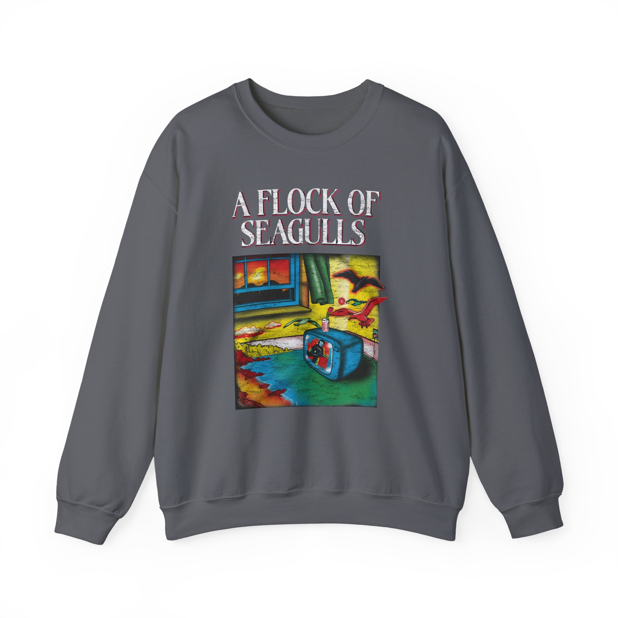 A Flock of Seagulls I Ran Tour Unisex Heavy Blendâ„¢ Crewneck Sweatshirt