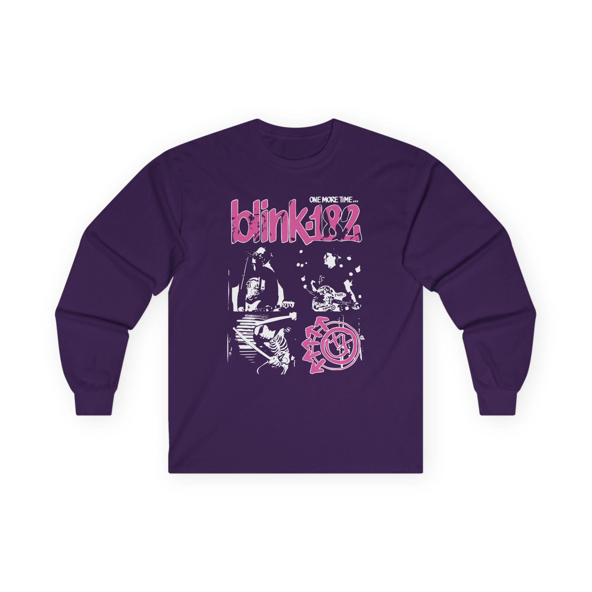 Blink 182 One More Time Photo Unisex Ultra Cotton Long Sleeve Tee