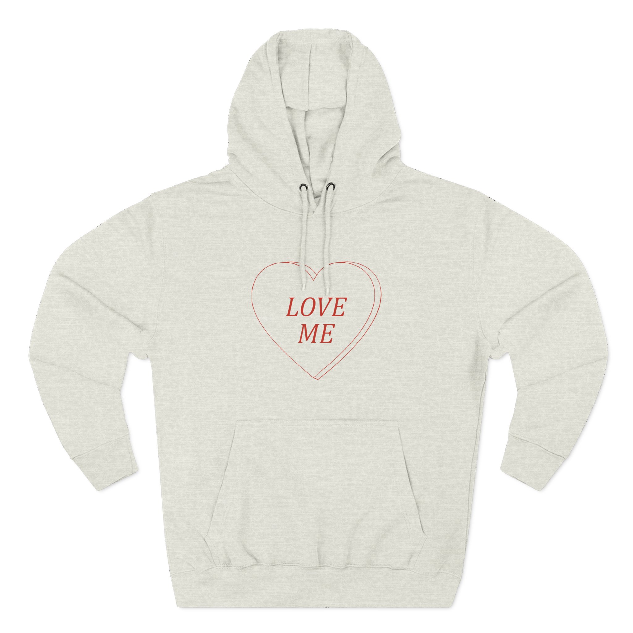 Jess Glynne Love Me Heart Three-Panel Fleece Hoodie