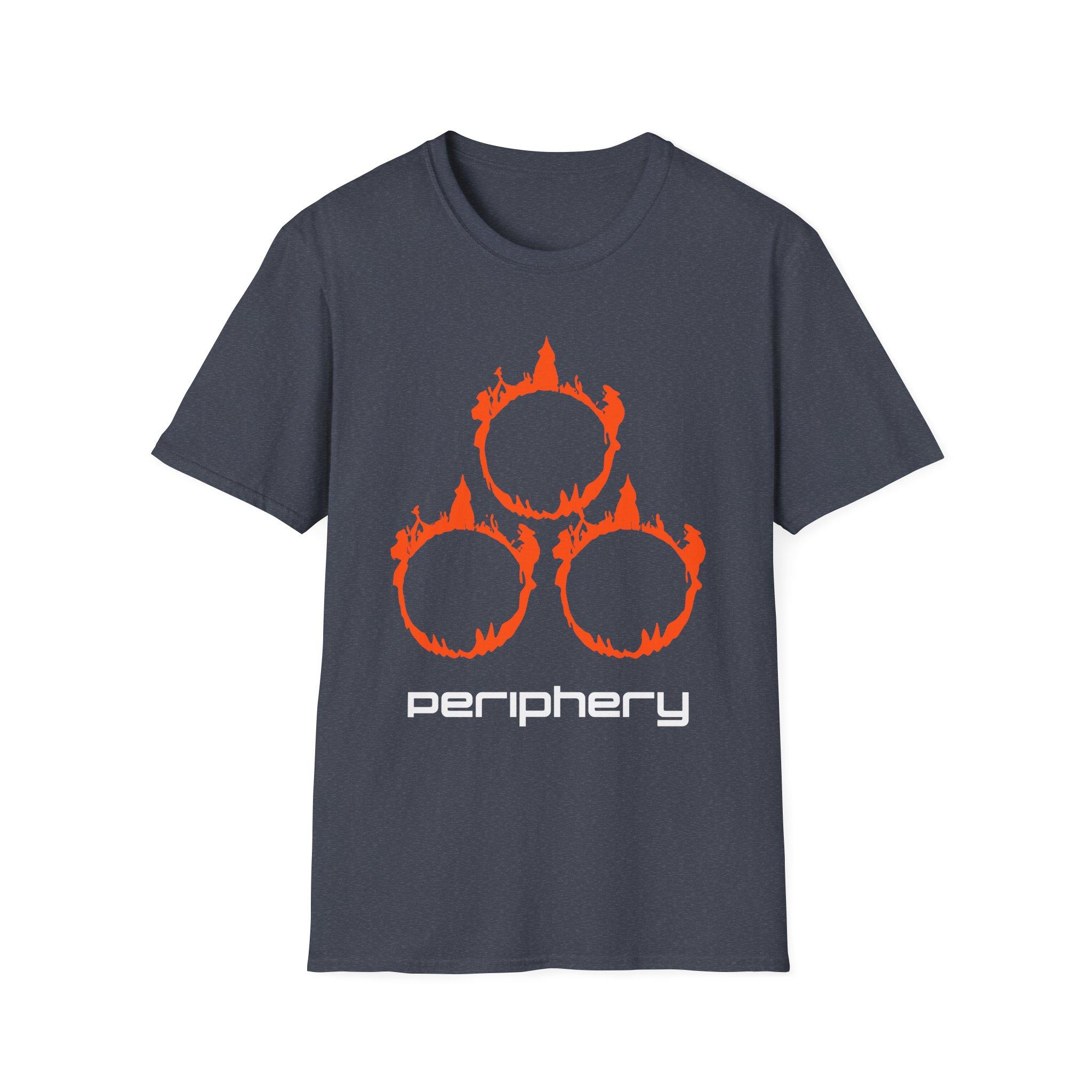 Periphery Circle Flames Unisex Softstyle T-Shirt