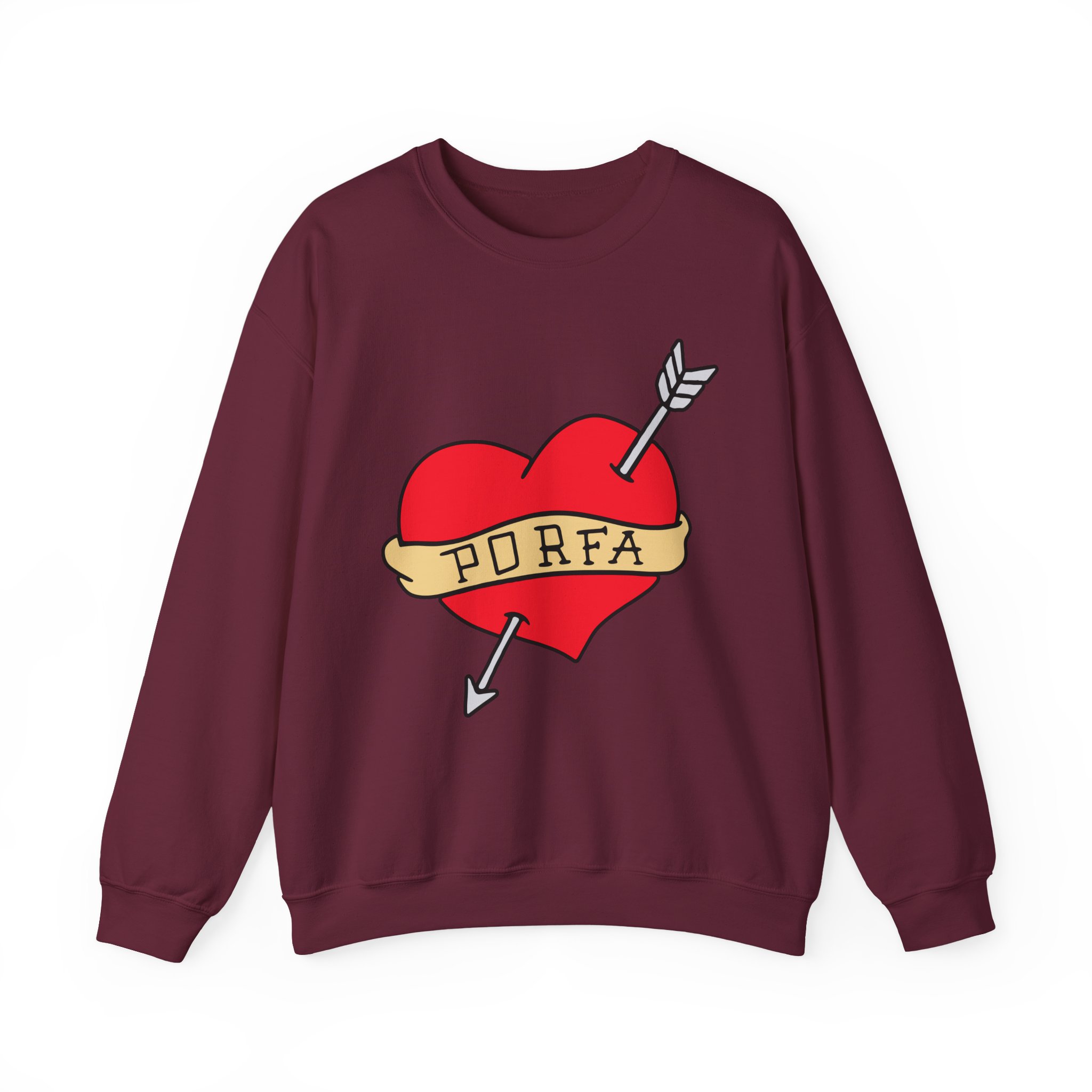Porfa Lovestruck Unisex Heavy Blendâ„¢ Crewneck Sweatshirt