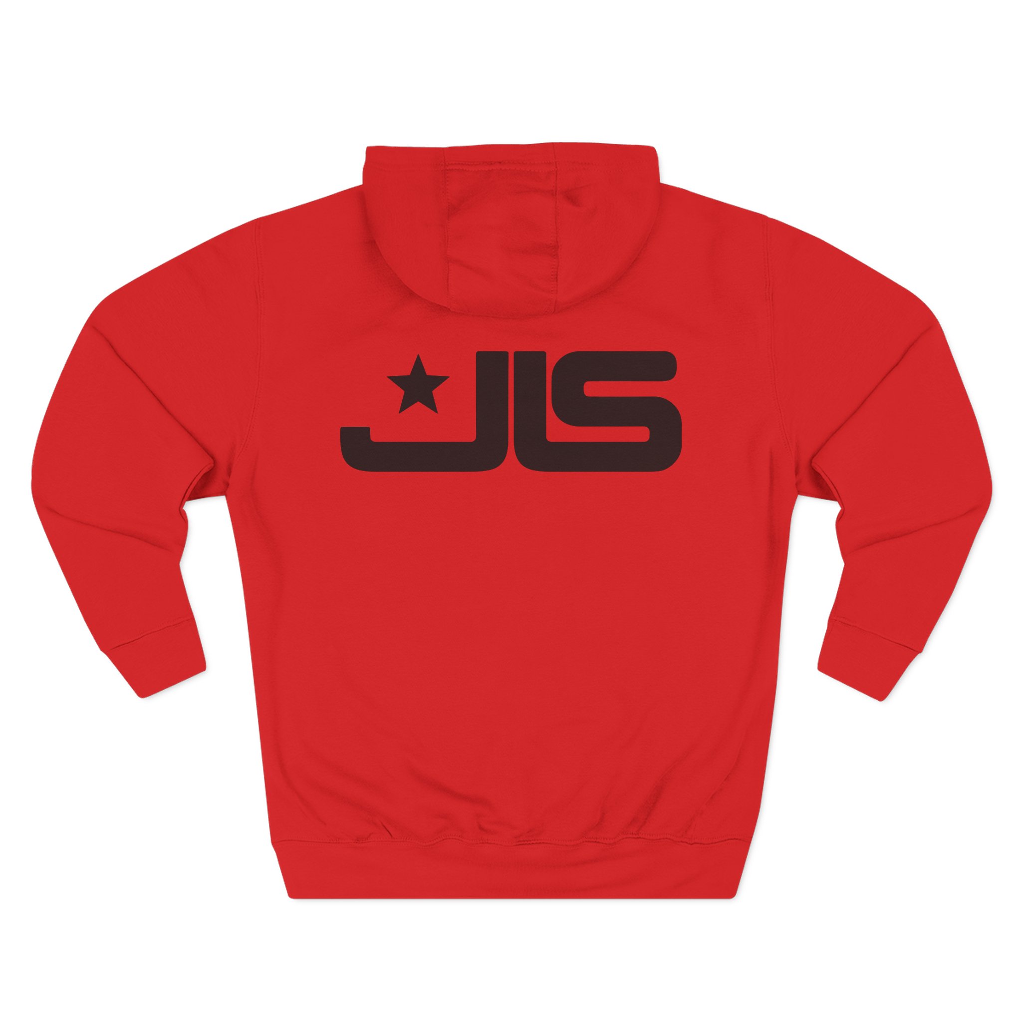 JLS Three-Panel Fleece Hoodie