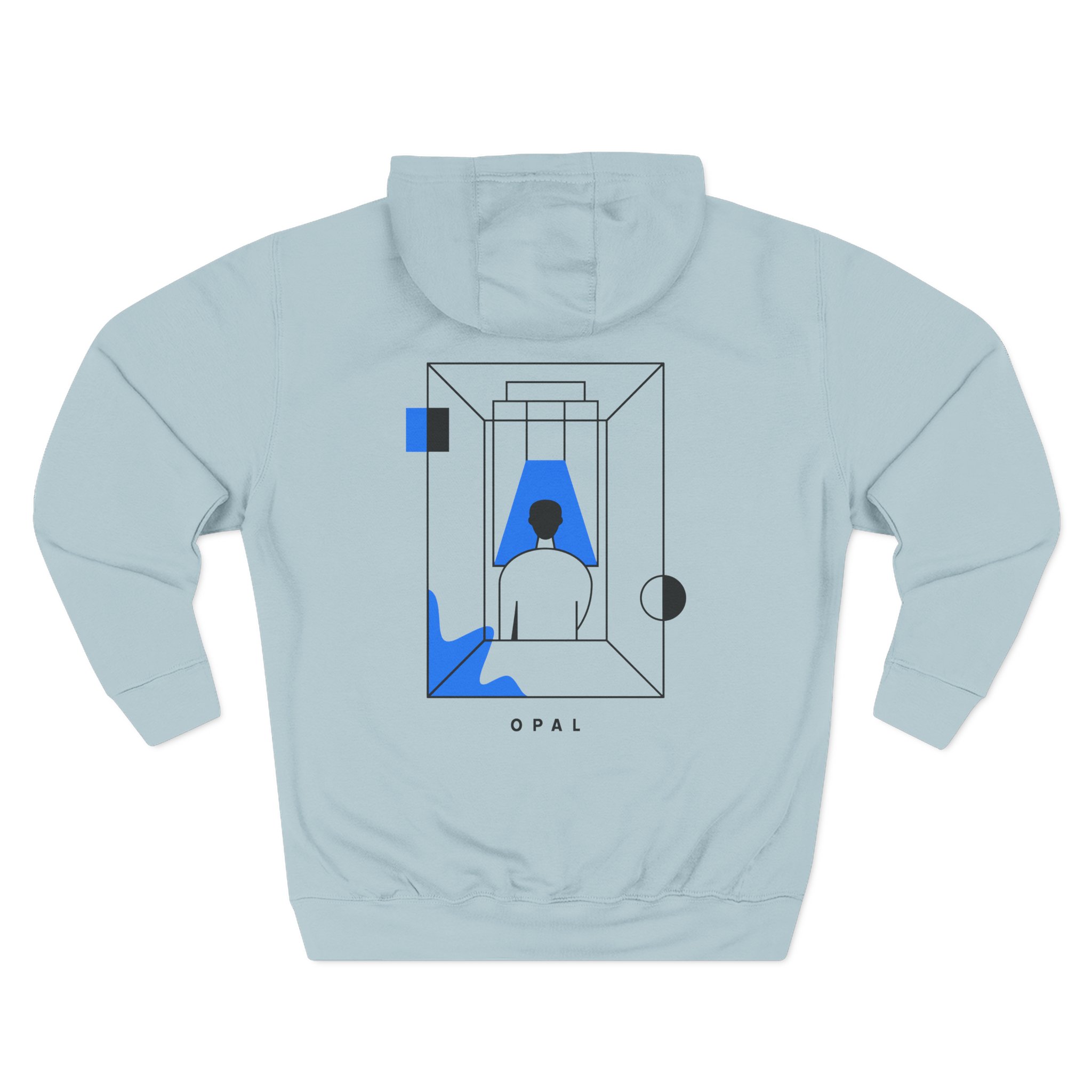 Bicep OPAL Three-Panel Fleece Hoodie