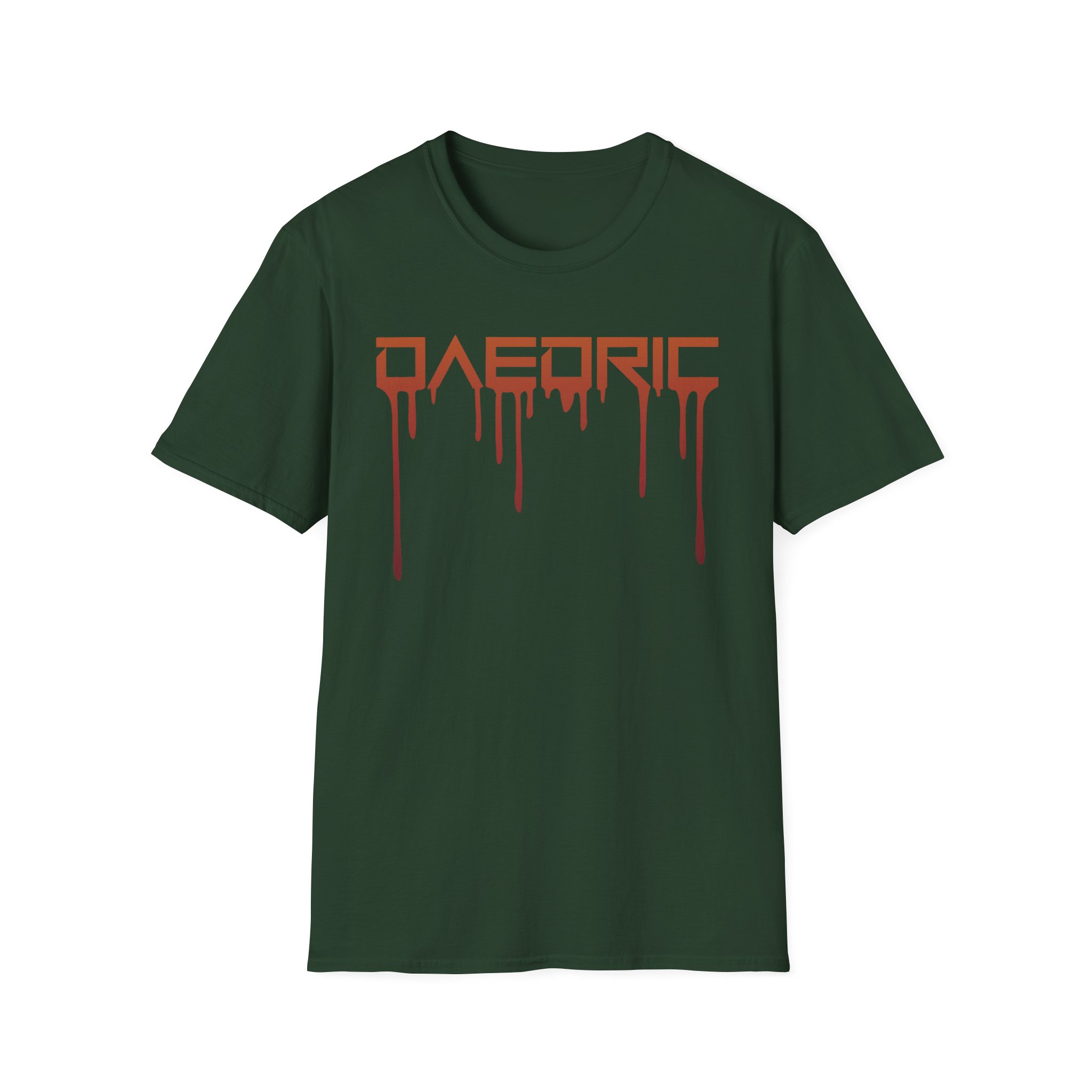 Daedric Drip Logo Unisex Softstyle T-Shirt
