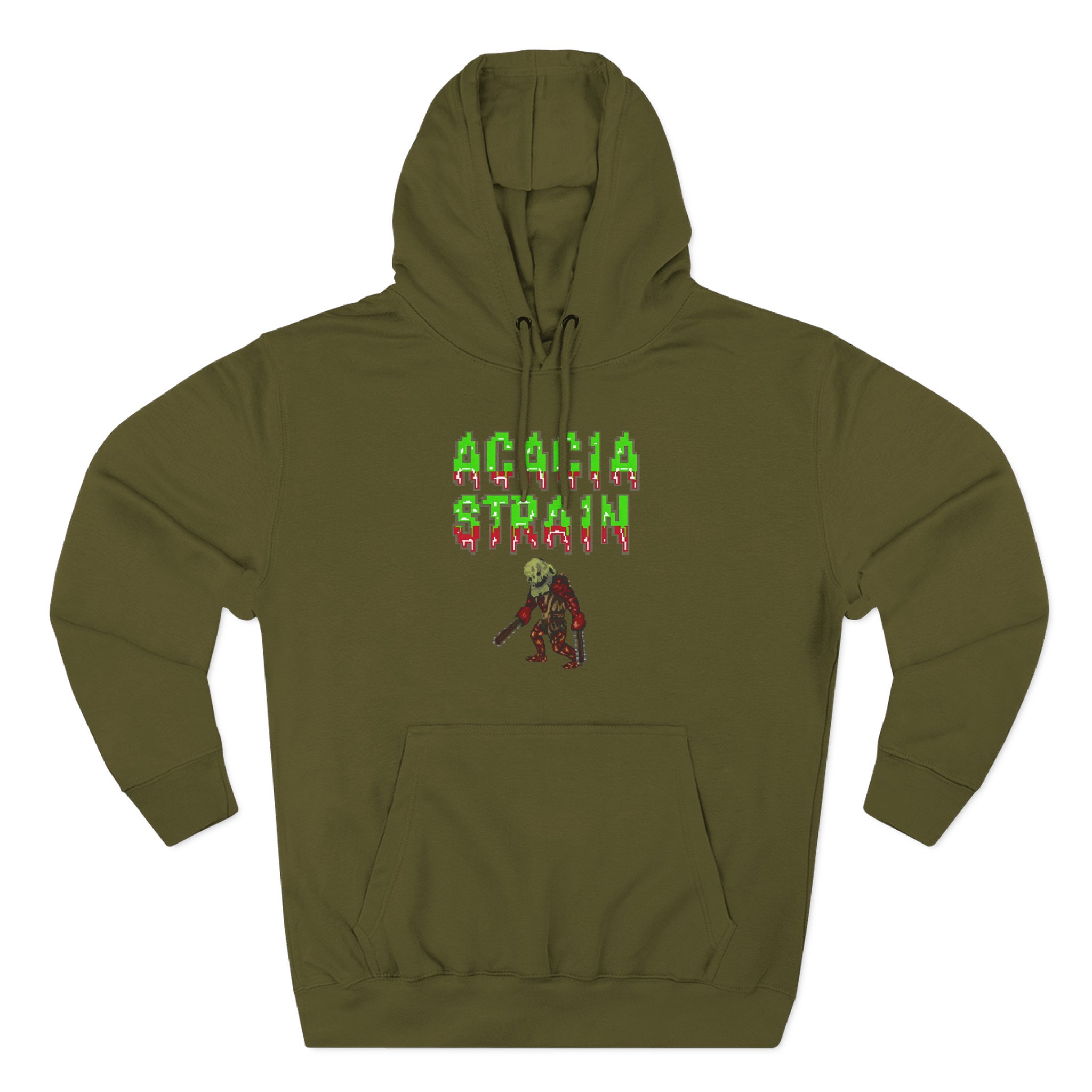 The Acacia Strain Splatterhouse Three-Panel Fleece Hoodie