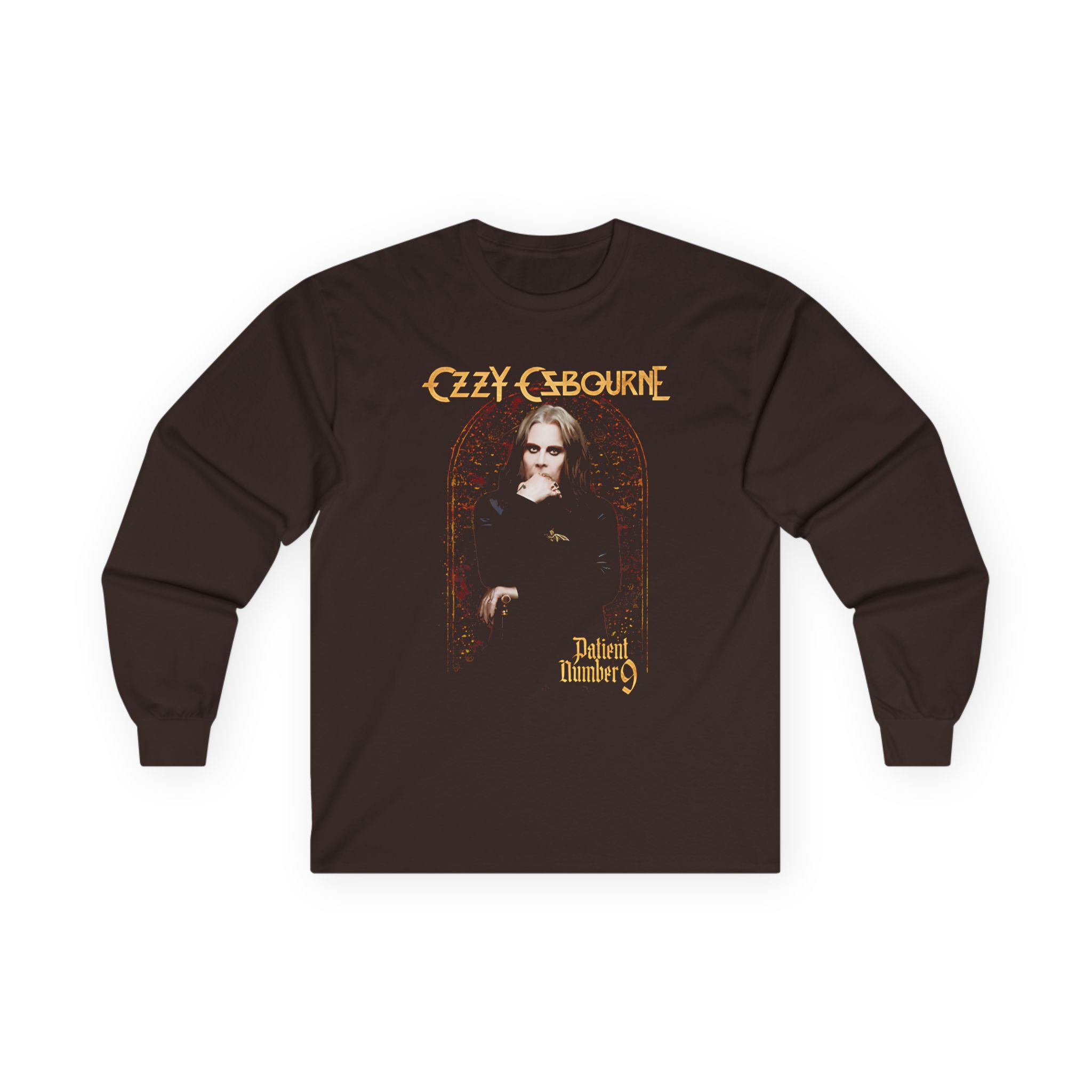 Ozzy Osbourne Patient No. 9 Rock & Roll Hall of Fame Unisex Ultra Cotton Long Sleeve Tee