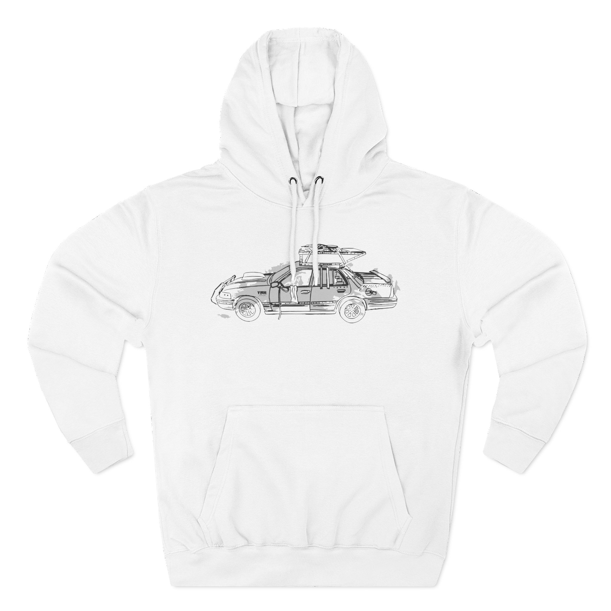 Ymh The Fed Smoker Three-Panel Fleece Hoodie