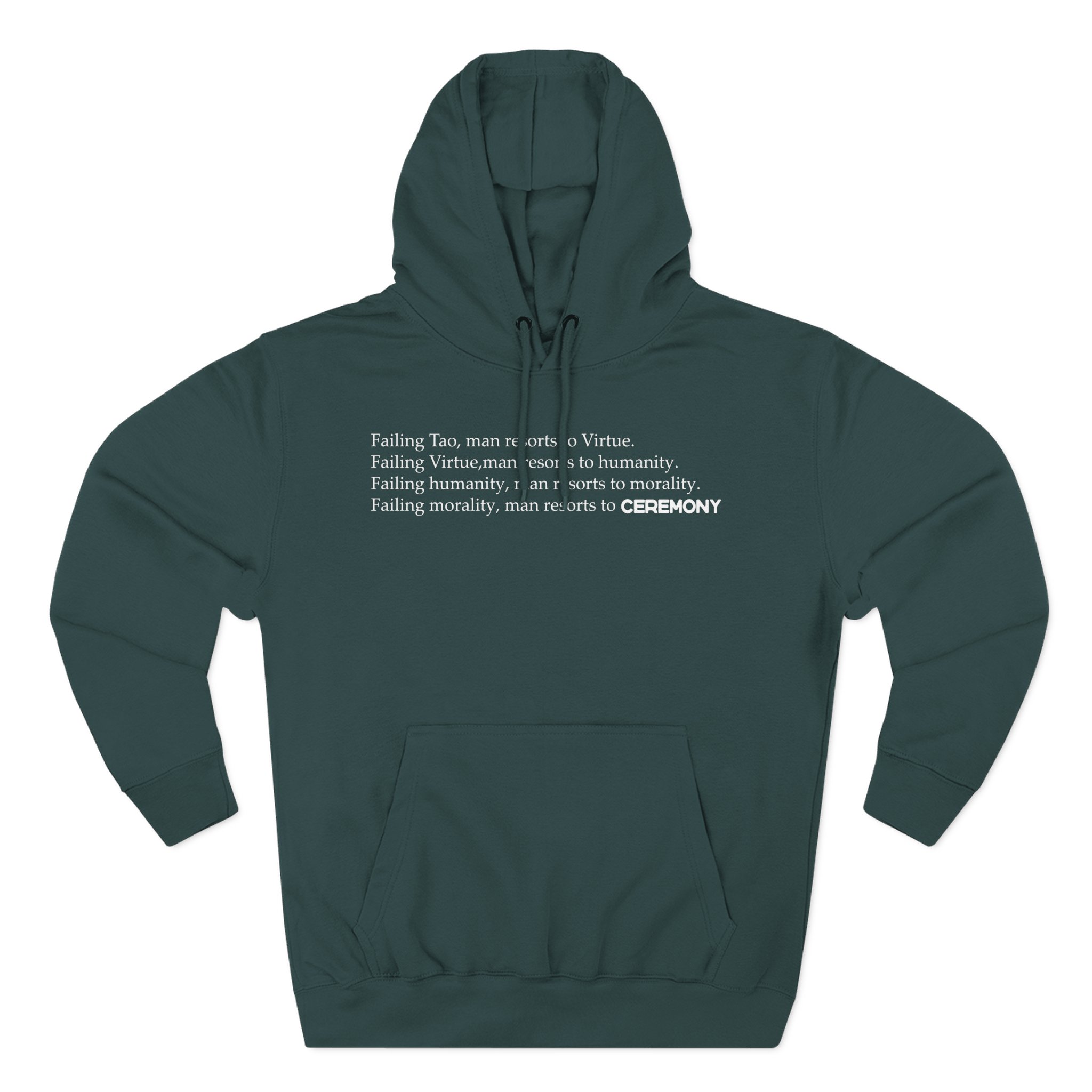 Ceremony Real Bay Three-Panel Fleece Hoodie