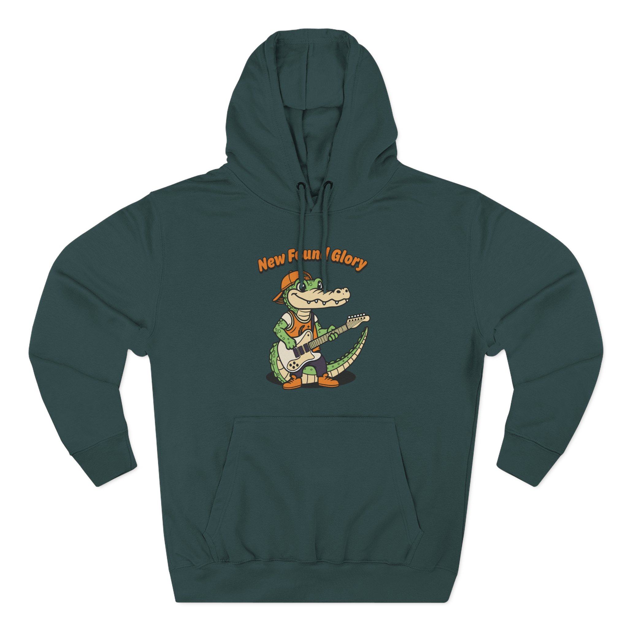 New Found Glory Gator Three-Panel Fleece Hoodie