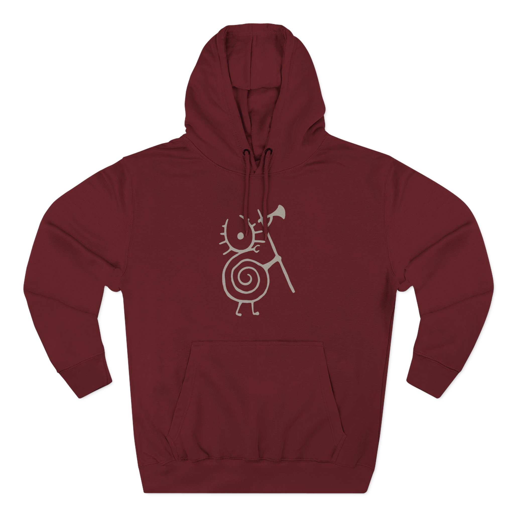 Heilung Warrior Snail Three-Panel Fleece Hoodie