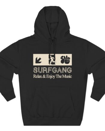Surf Gang Three-Panel Fleece Hoodie