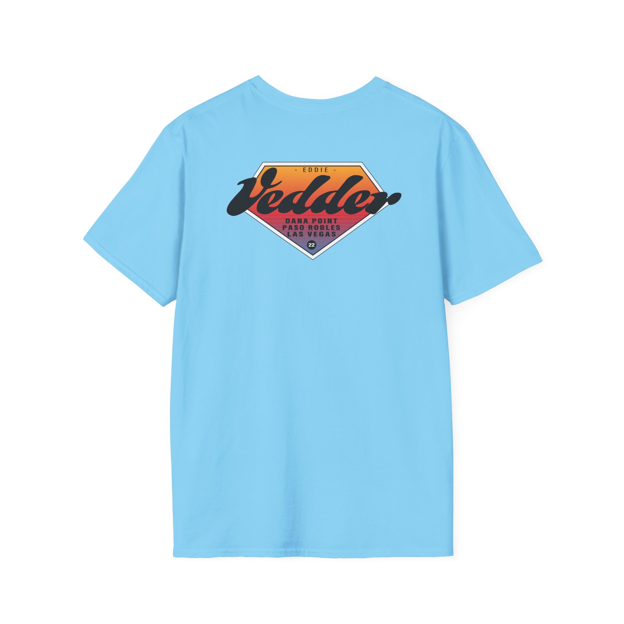 Eddie Vedder Gradient Unisex Softstyle T-Shirt