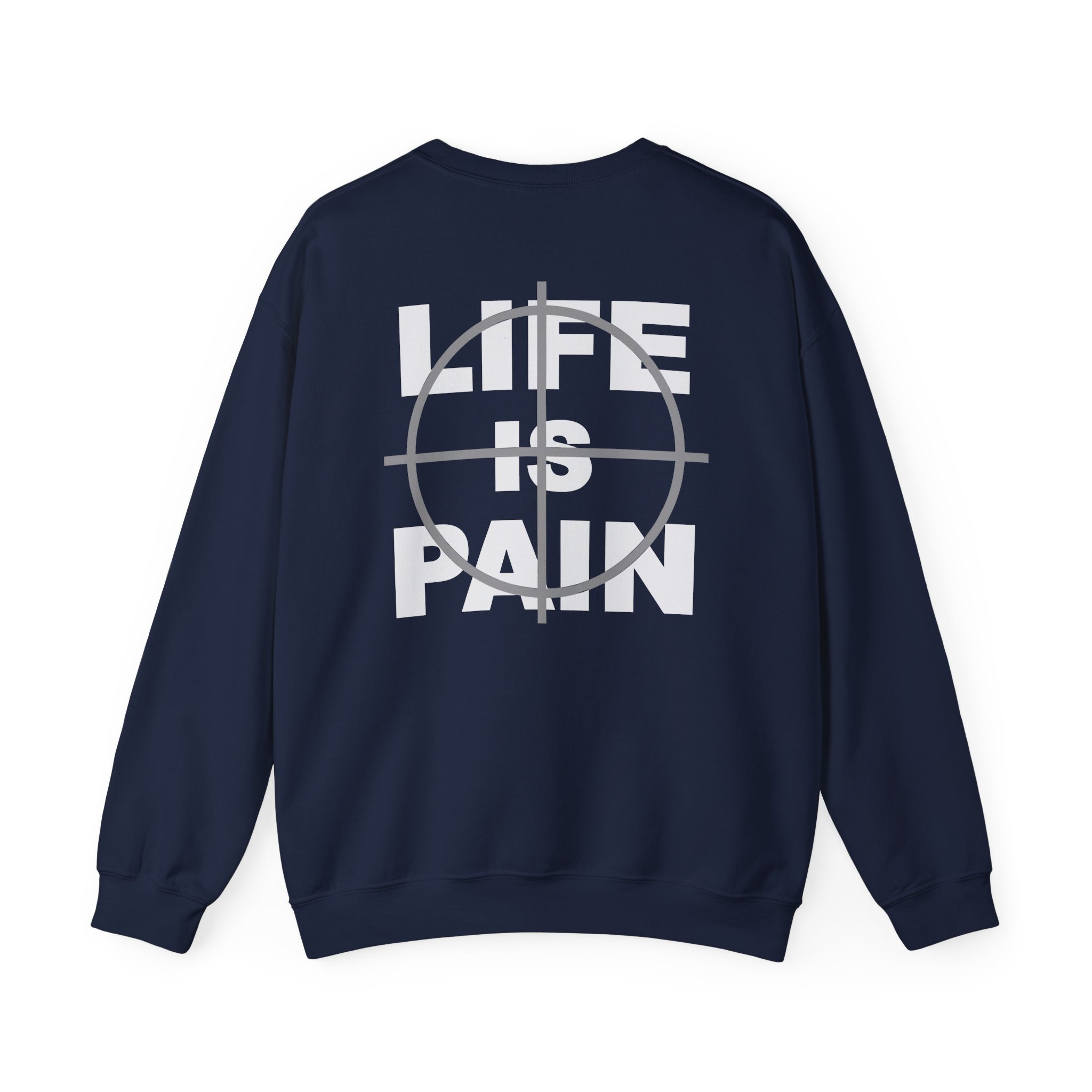 Merauder Life is Pain Unisex Heavy Blendâ„¢ Crewneck Sweatshirt