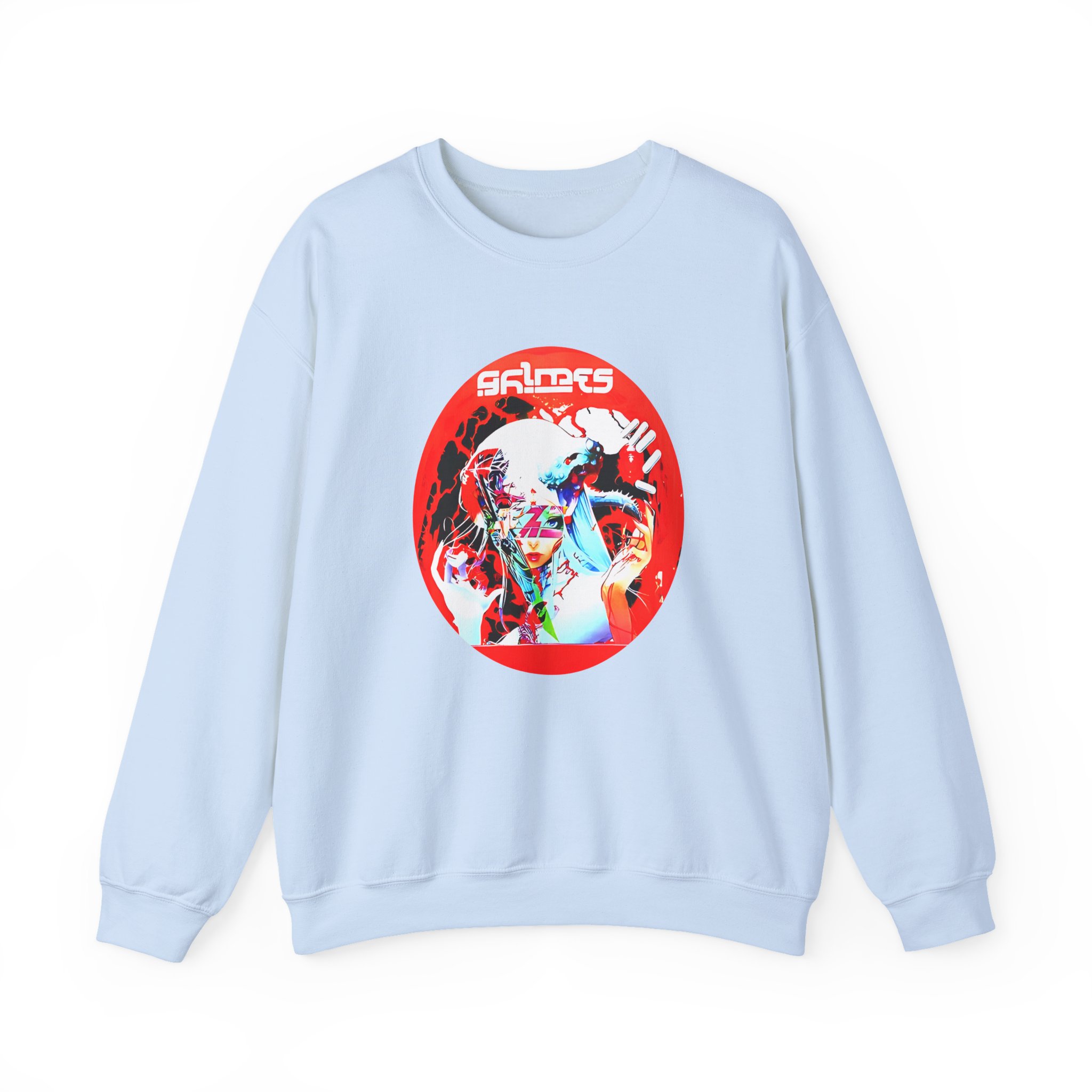 Grimes Unisex Heavy Blend Crewneck Sweatshirt