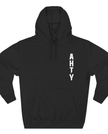 All Hail the Yeti Side Logo Three-Panel Fleece Hoodie