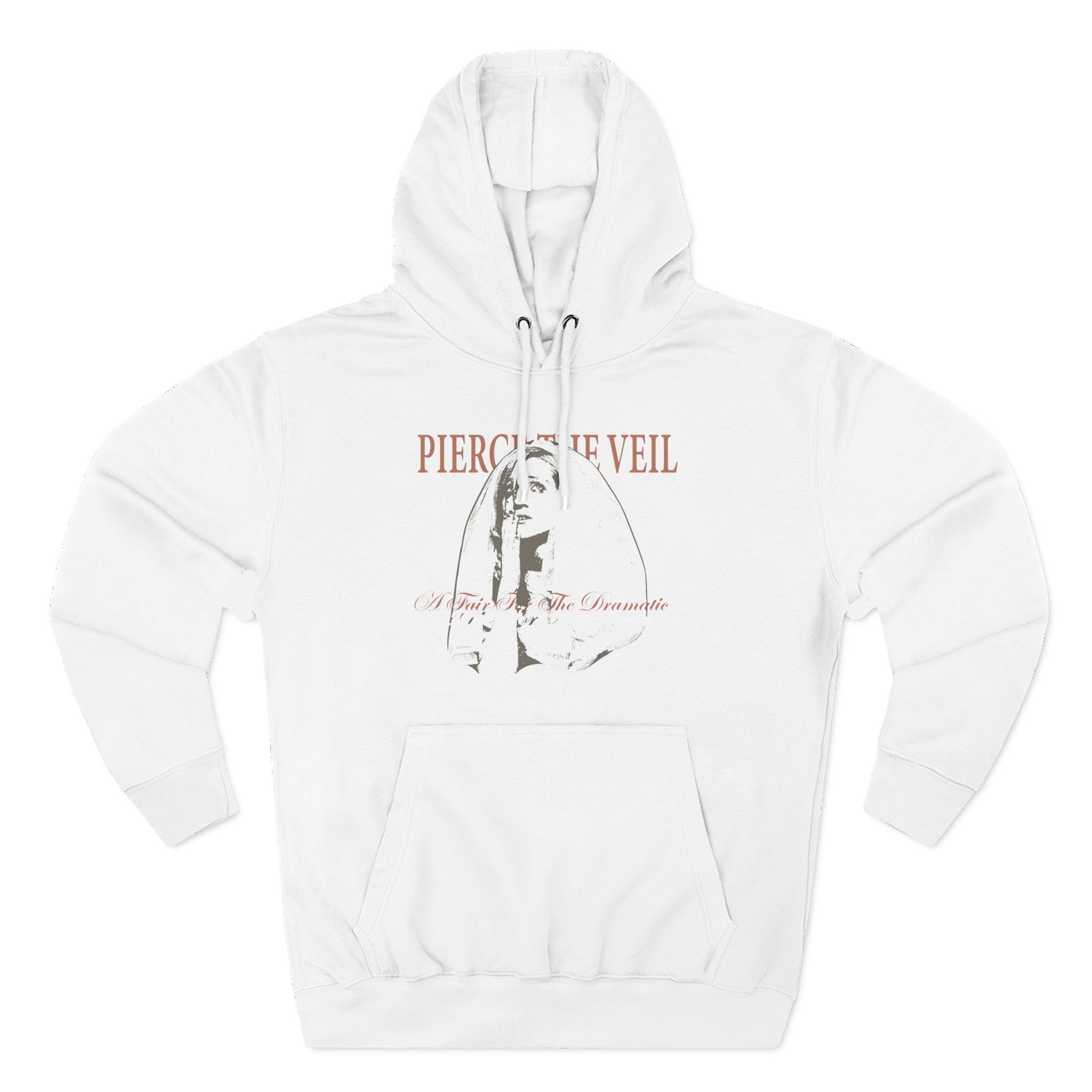 Pierce the Veil a Flair for the Dramatic Crying Bride Three-Panel Fleece Hoodie