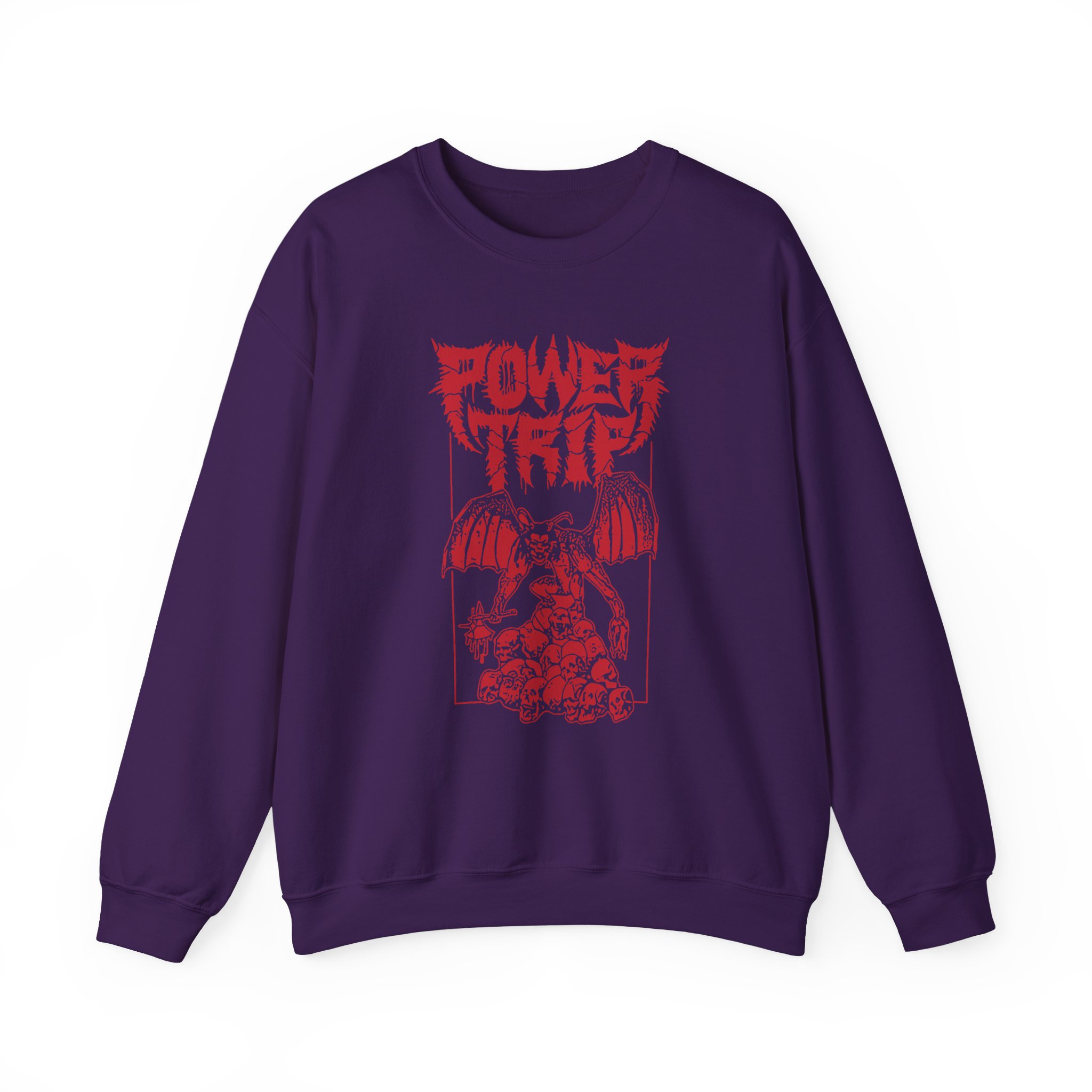 Power Trip Gargoyle Unisex Heavy Blendâ„¢ Crewneck Sweatshirt