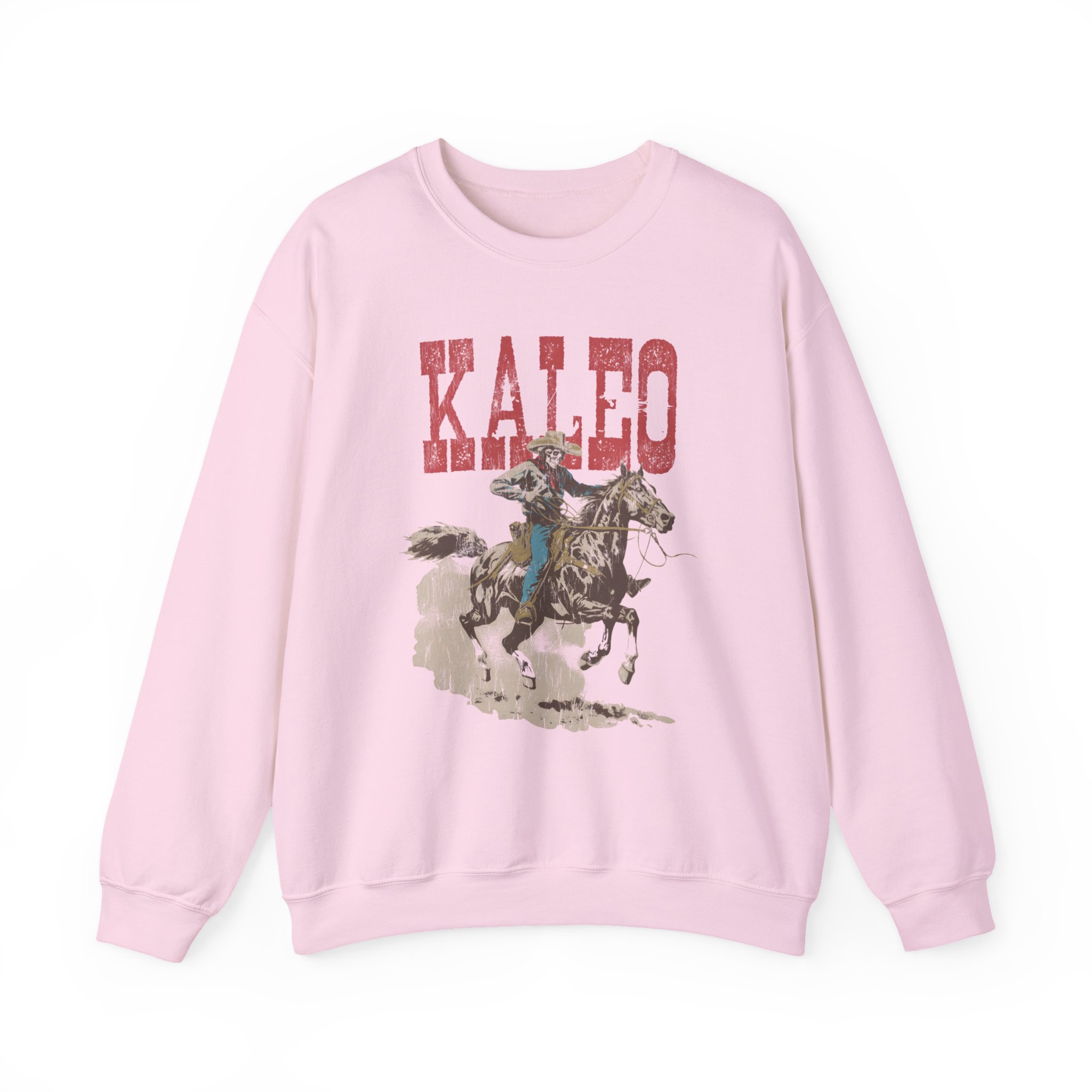 Kaleo Horse Racing Skeleton Unisex Heavy Blendâ„¢ Crewneck Sweatshirt